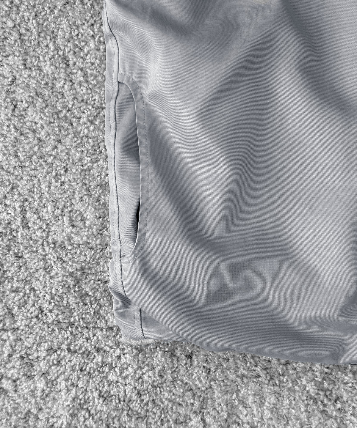 WORKING Loft bomber cotton nylon twill "SMUT"