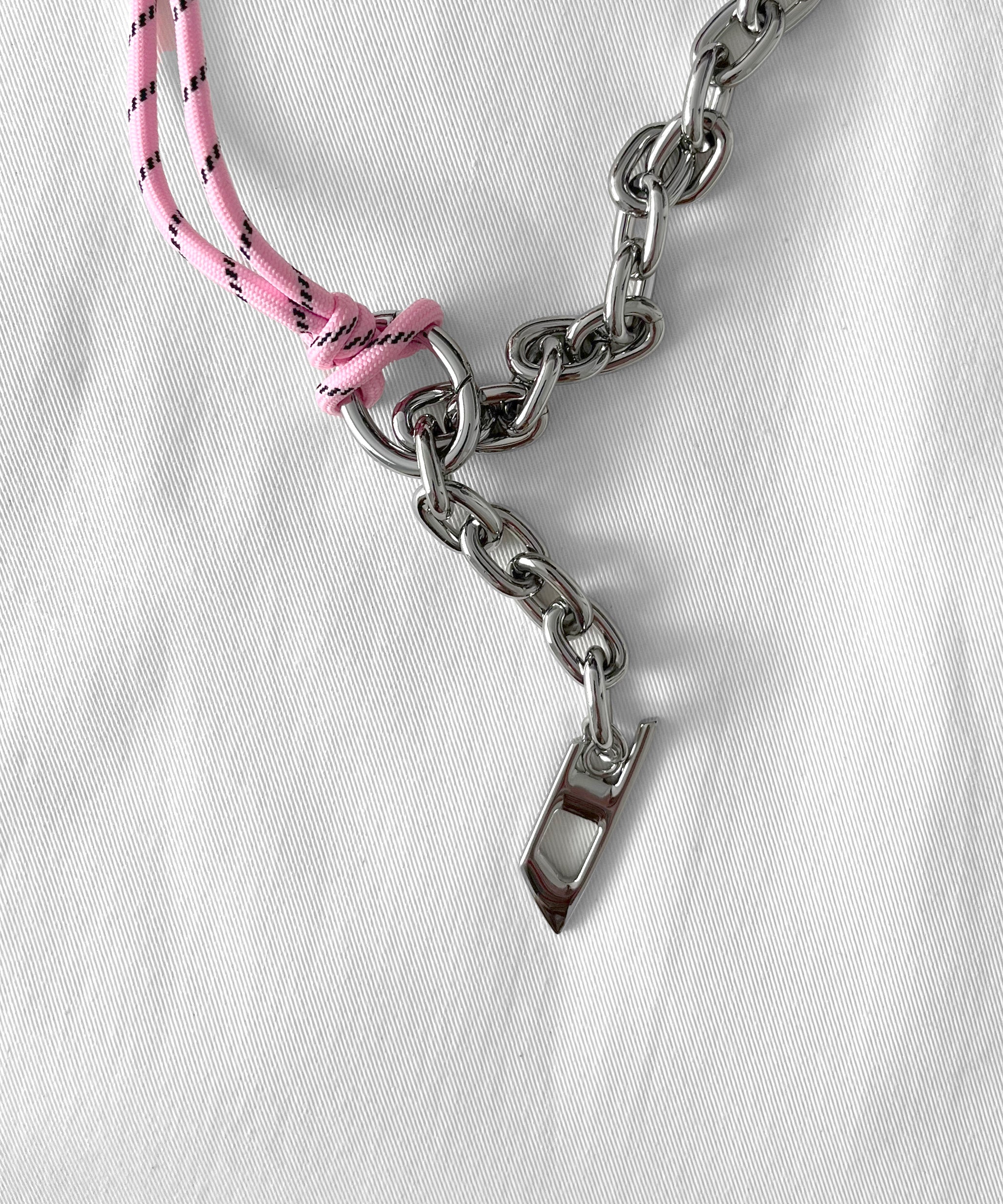 DIESEL Chain - dm "SILVER & PINK"