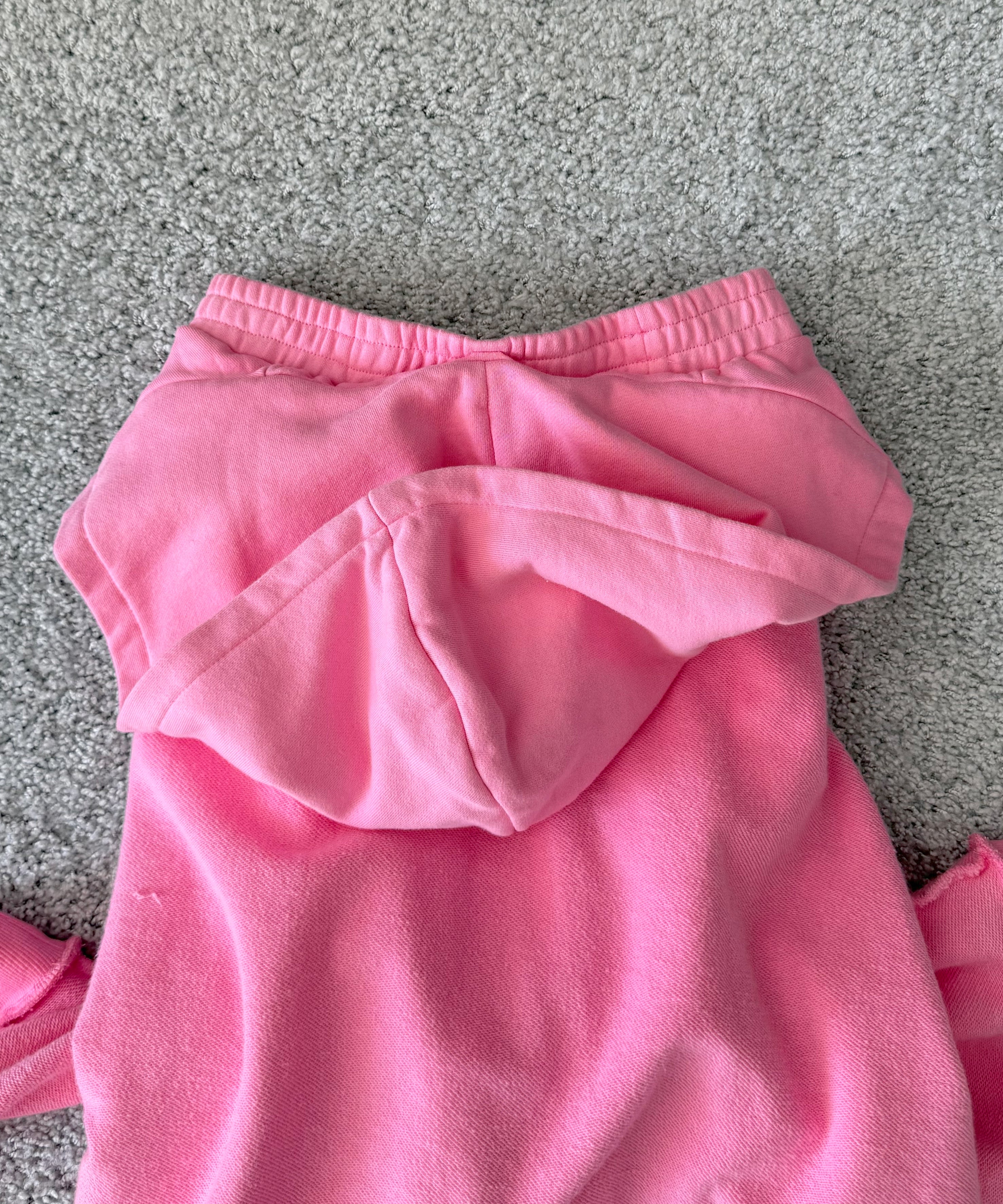 NATASHA ZINKO Hoodie-skirt hybride "PINK"