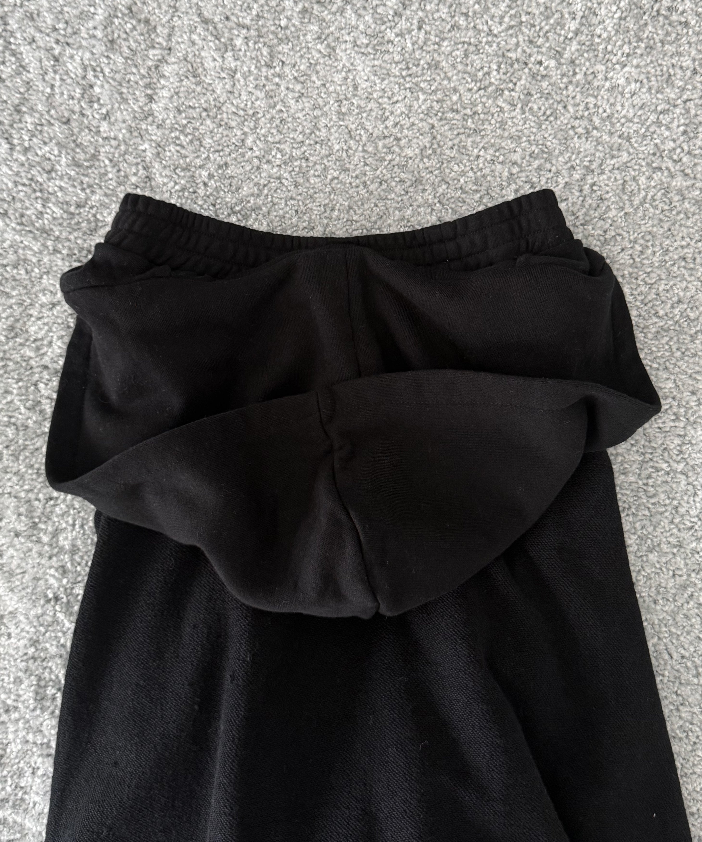 NATASHA ZINKO Hoodie-skirt hybride "BLACK"