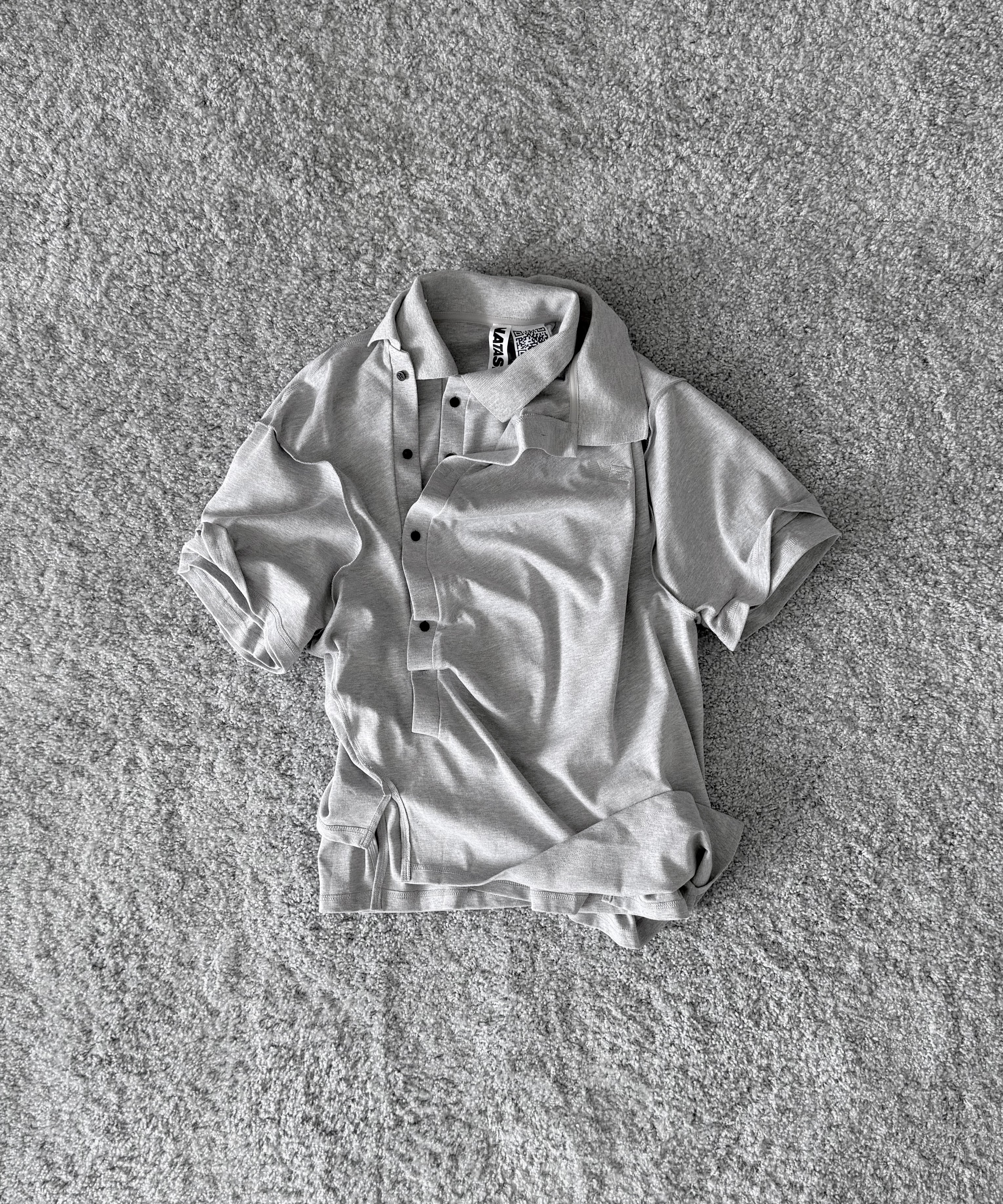 NATASHA ZINKO Double polo "GREY"