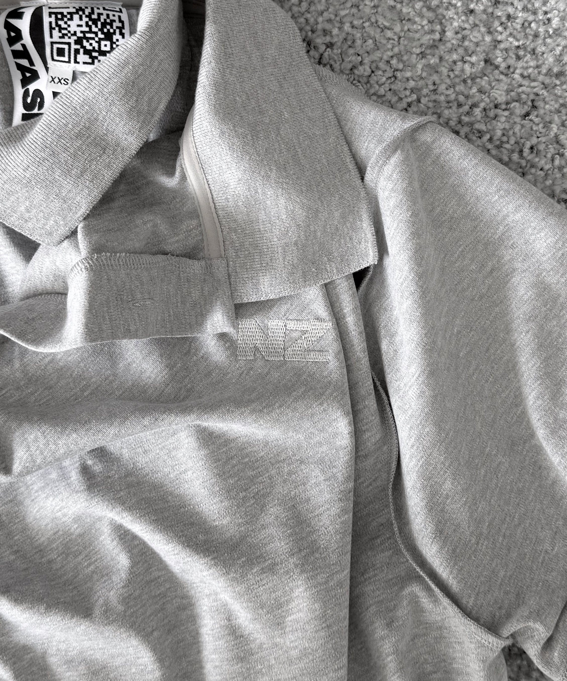 NATASHA ZINKO Double polo "GREY"