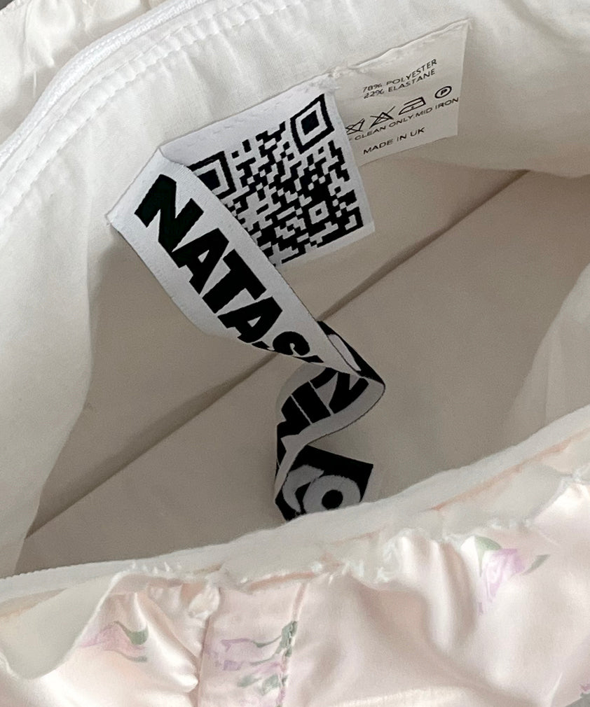 NATASHA ZINKO Bloomers clutch "PINK"