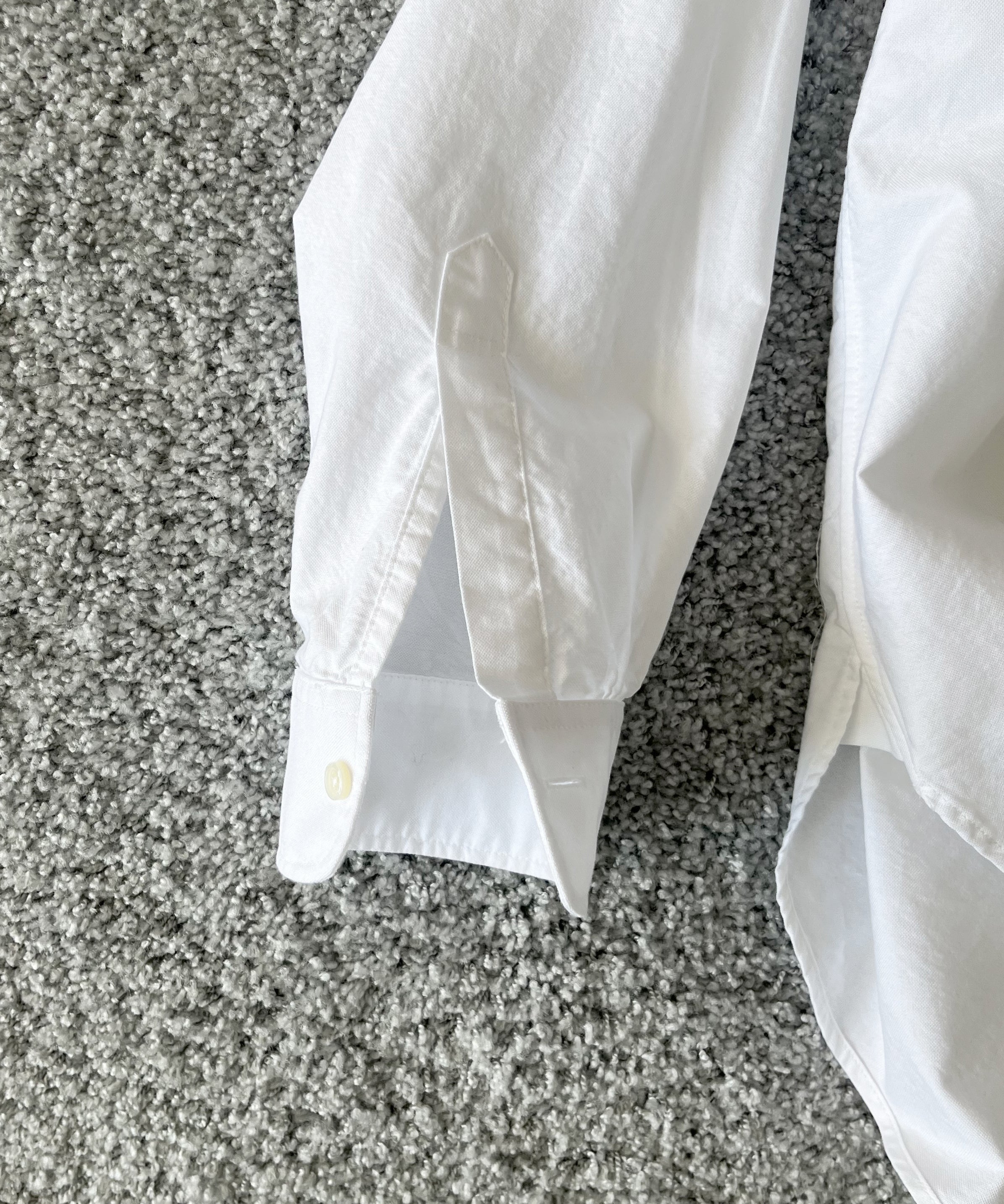 ENGINEERED GARMENTS 19 Century bd shirt - cotton oxford "WHITE"