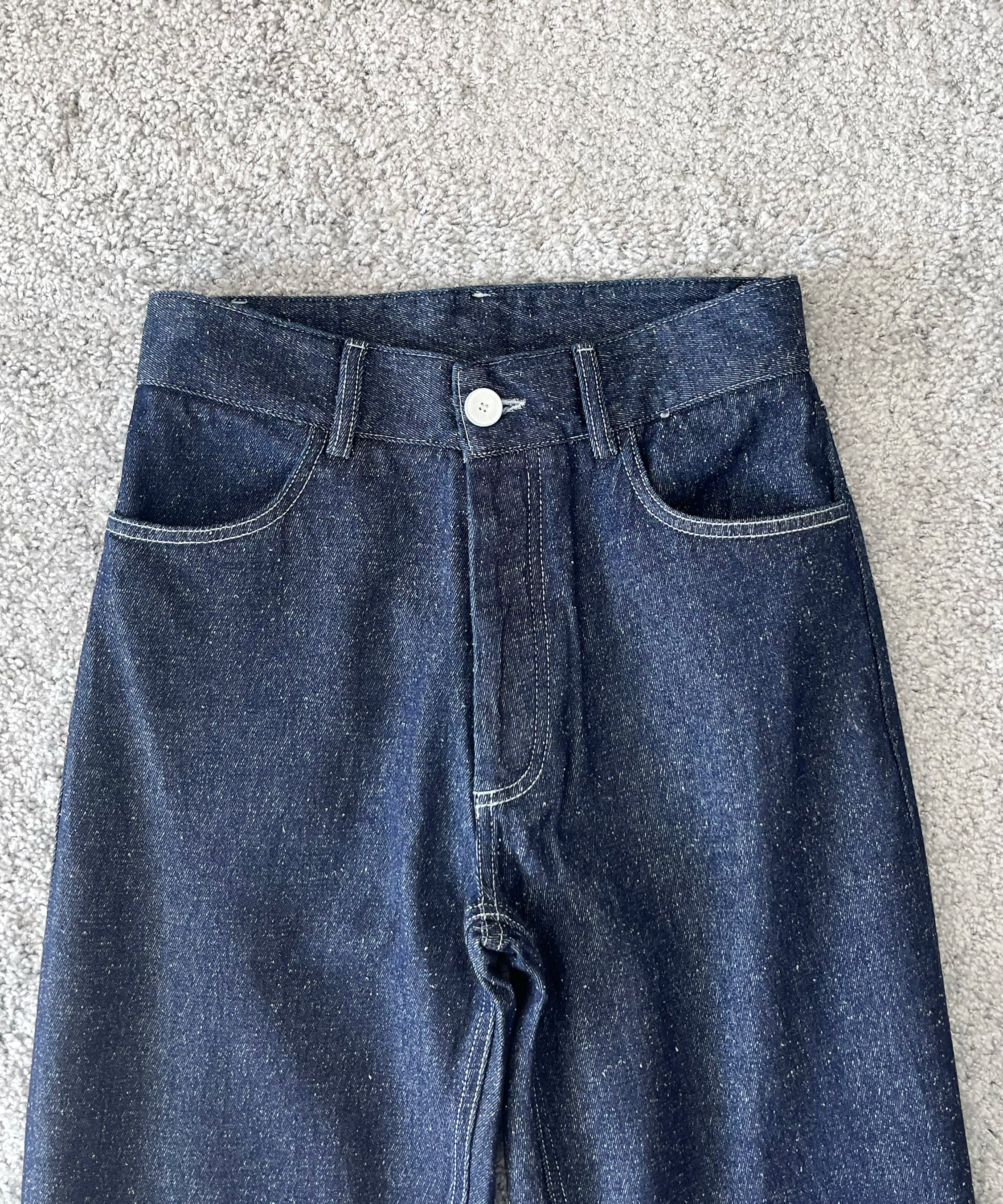 Baserange Tajo pants women "INDIGO BLUE"