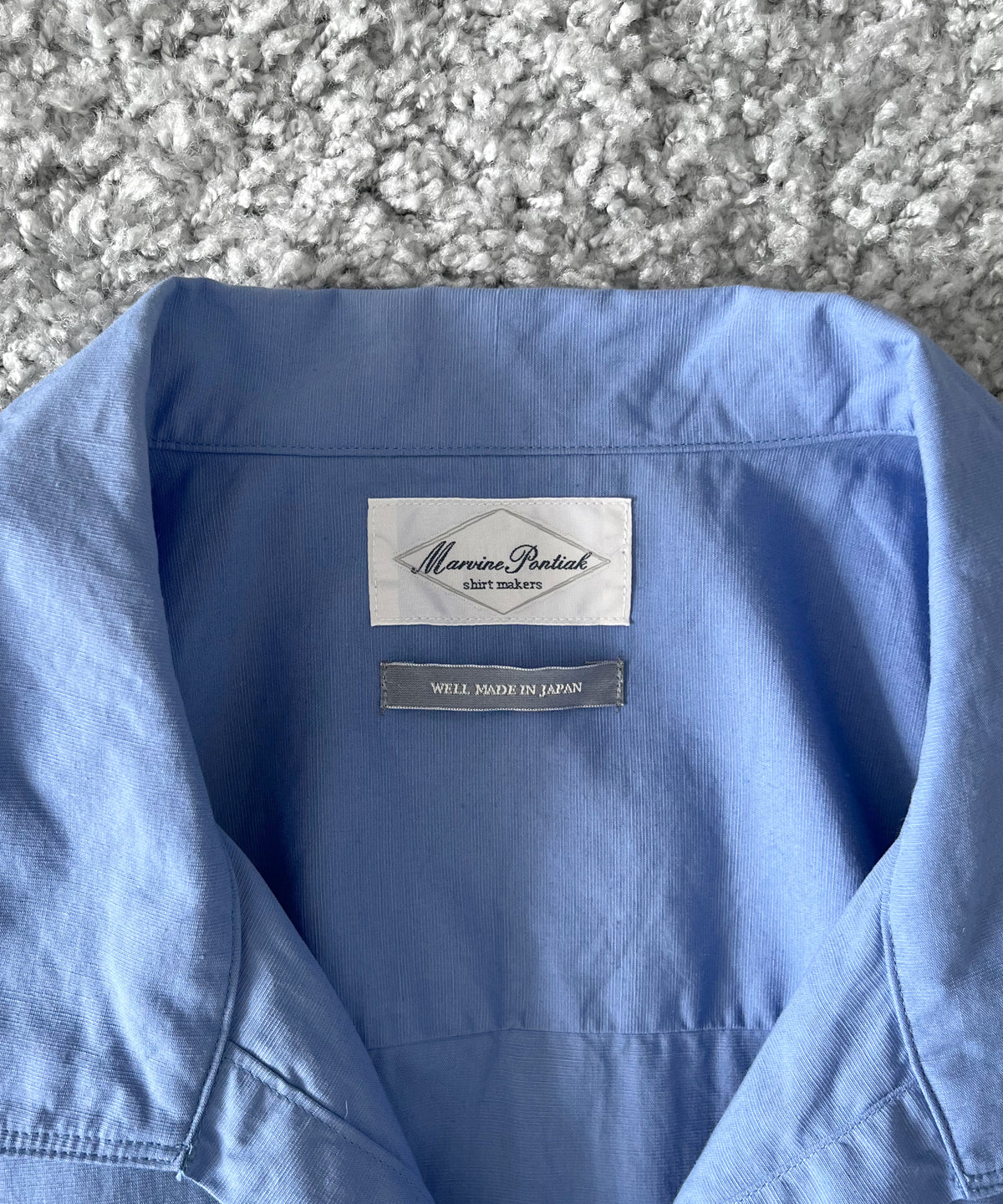 Marvine Pontiak Shirt Markers Polo sh "SAX"