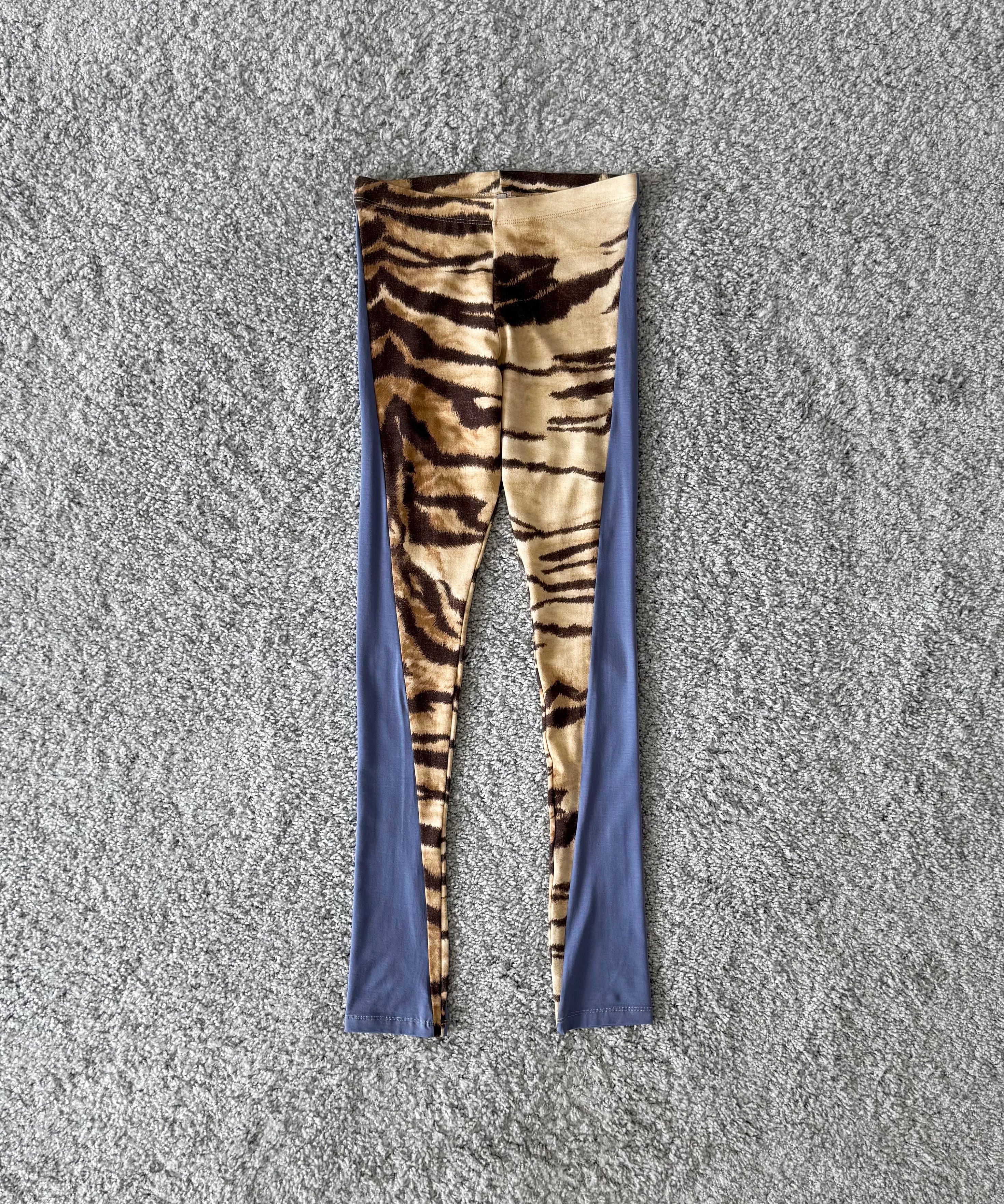 Baserange Net leggins "TIGER / KOEL BLUE"