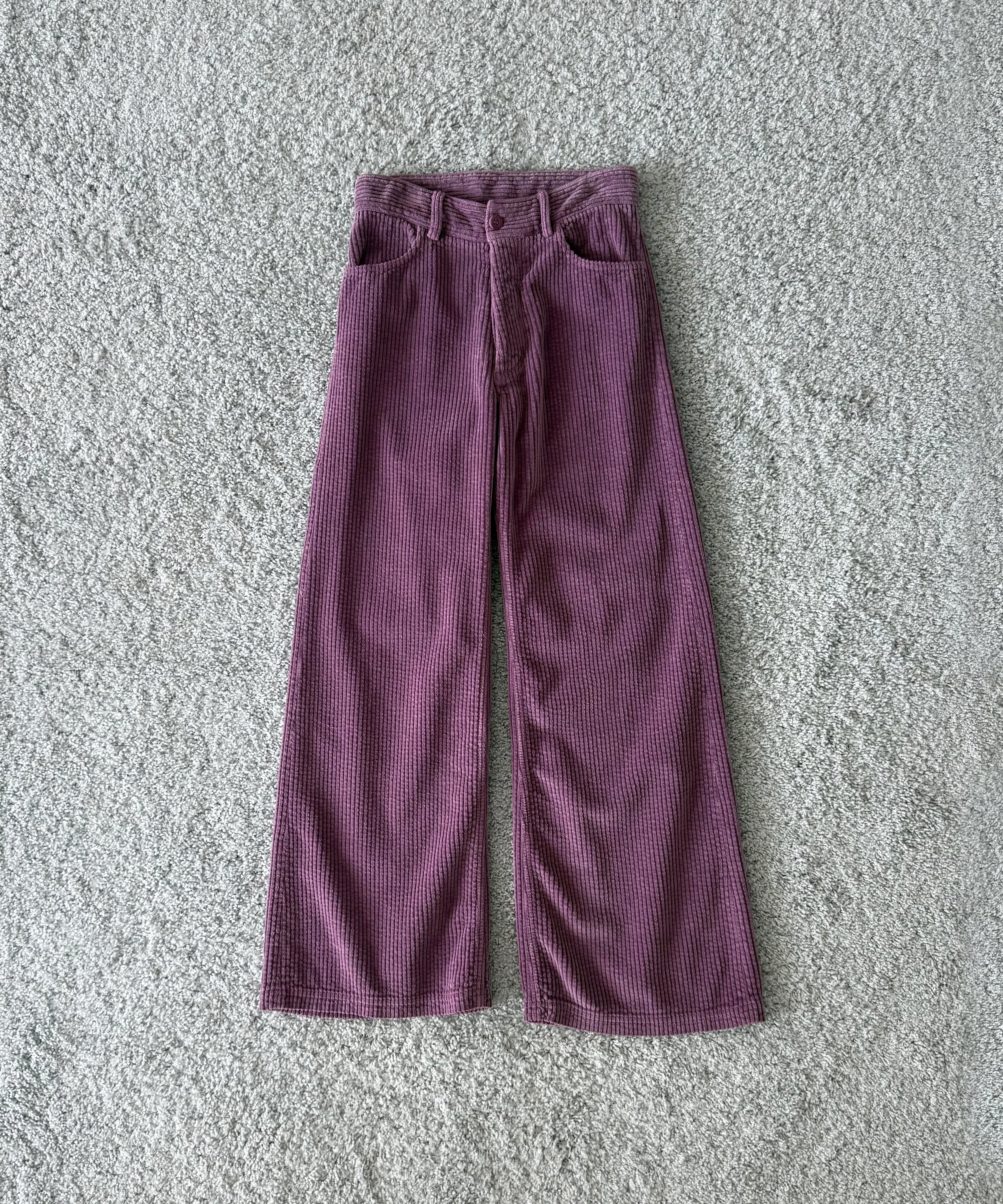 Baserange Tajo wide pants women "CUE PURPLE"