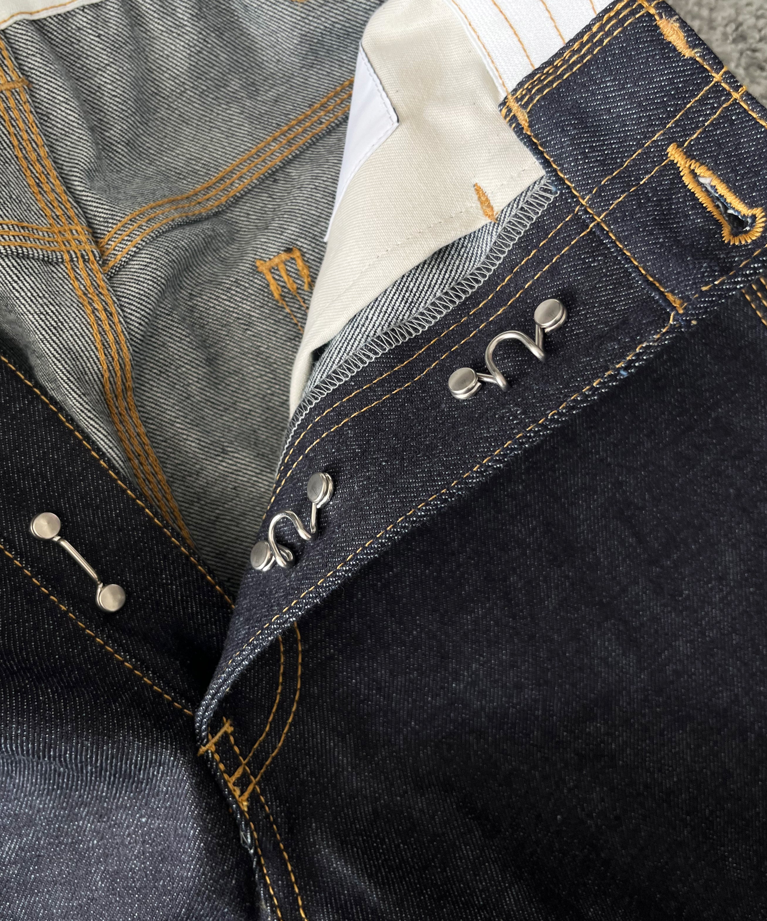 KAIKO Sturdy denim pants "R.INDIGO"