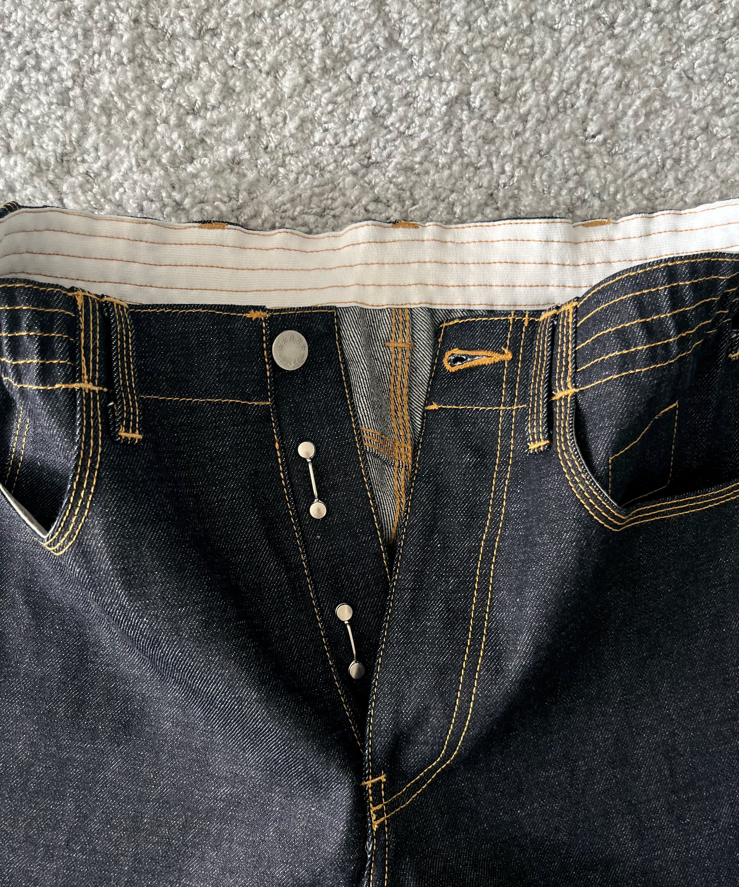 KAIKO Sturdy denim pants "R.INDIGO"