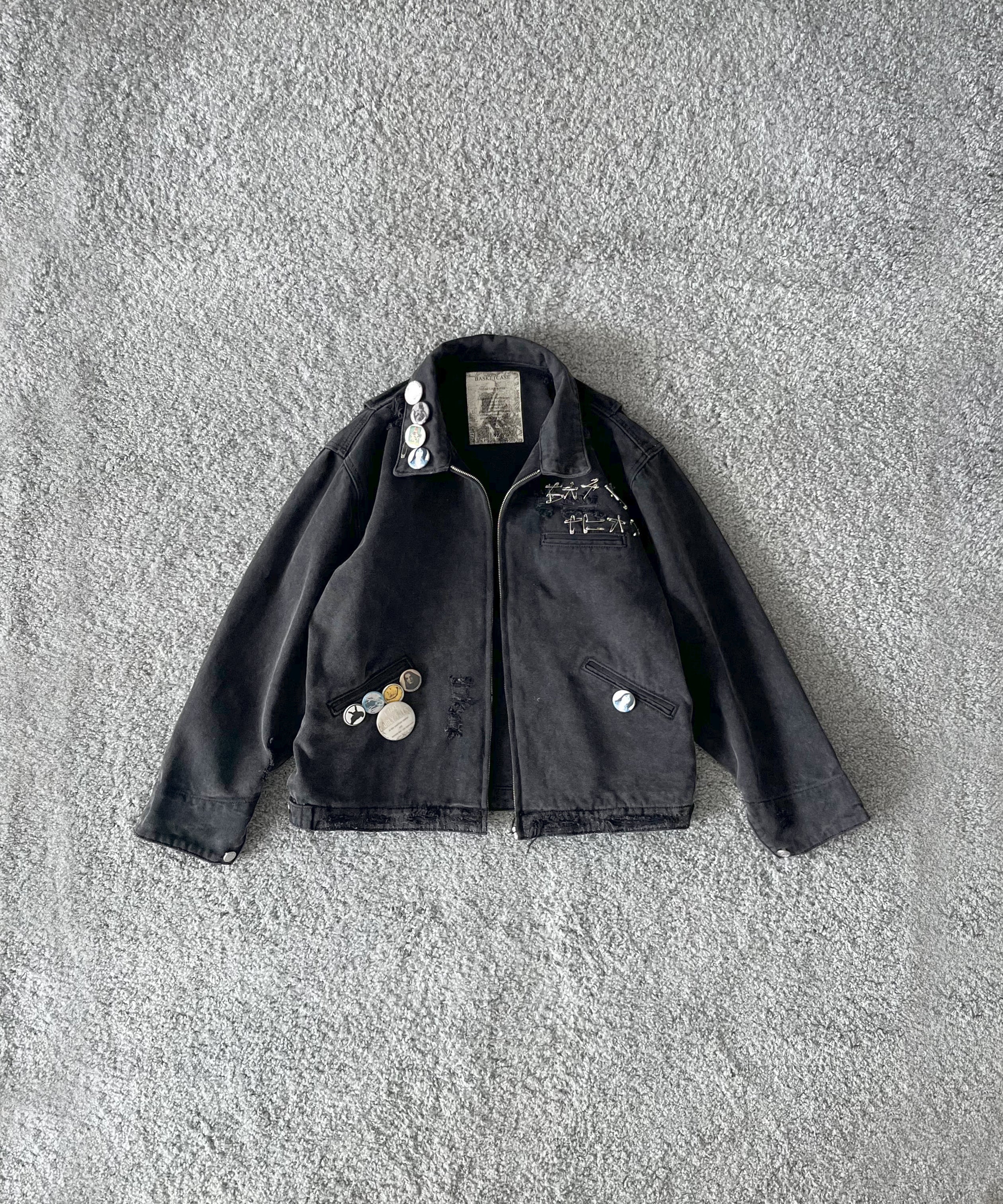 く*ま様 BASKETCASE バスケットケース ポロシャツ L ヴィンテージブ Basketcase【バスケットケース】Charms, work jacket 
