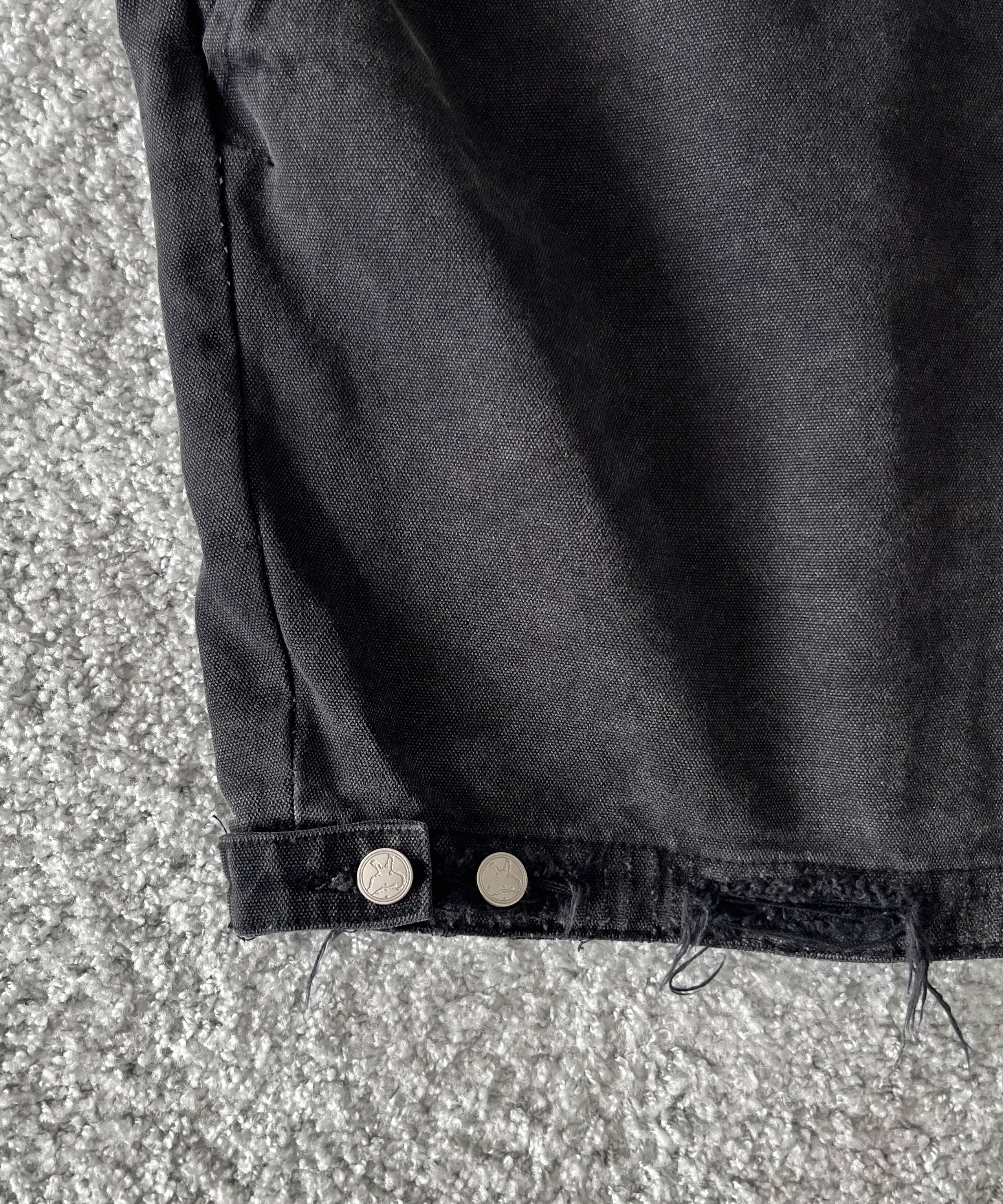Basketcase Charms, work jacket "VINTAGE BLACK"