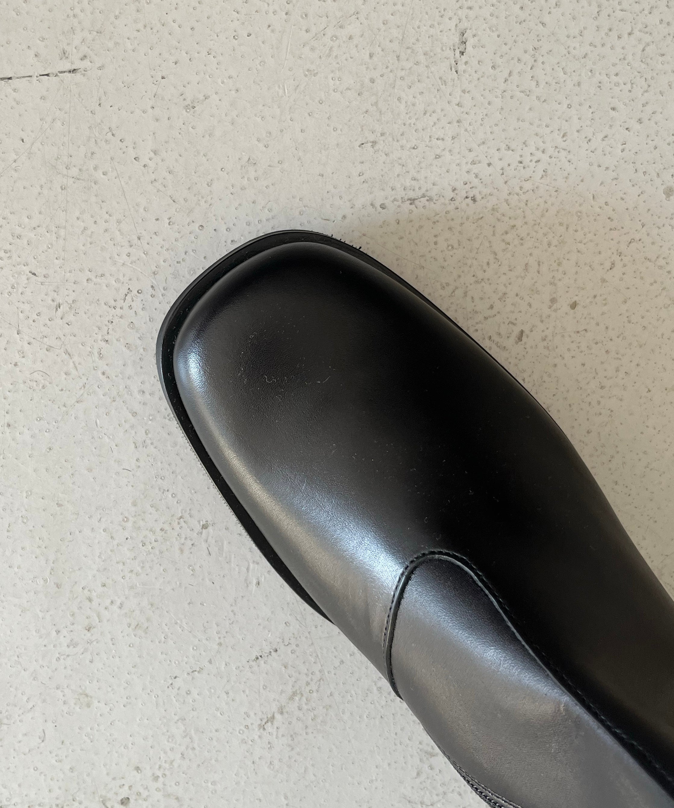 OUR LEGACY Camion boots "BLACK"