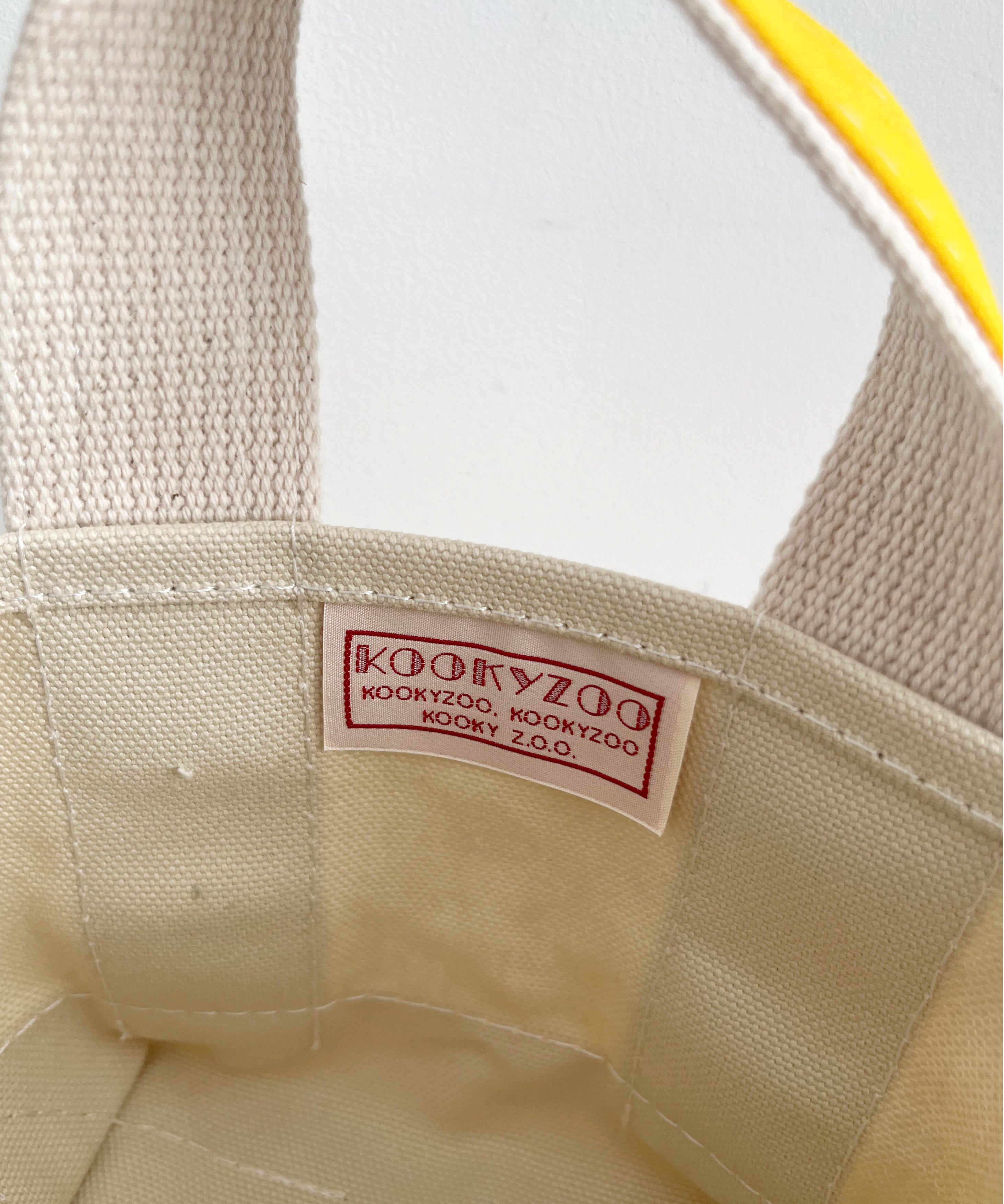 KOOKY ZOO Kooky bag "IVORY×YELLOW"