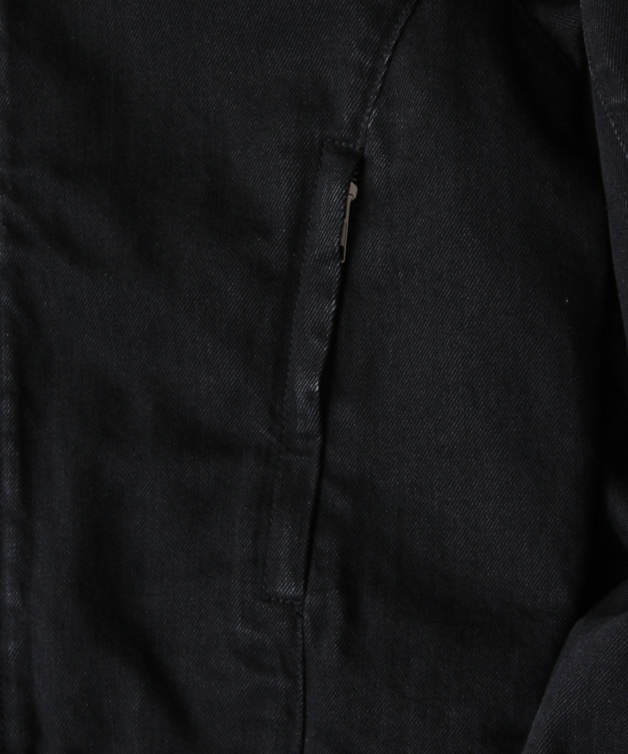 ENTIRE STUDIOS Moto denim jacket "MAGNETITE"