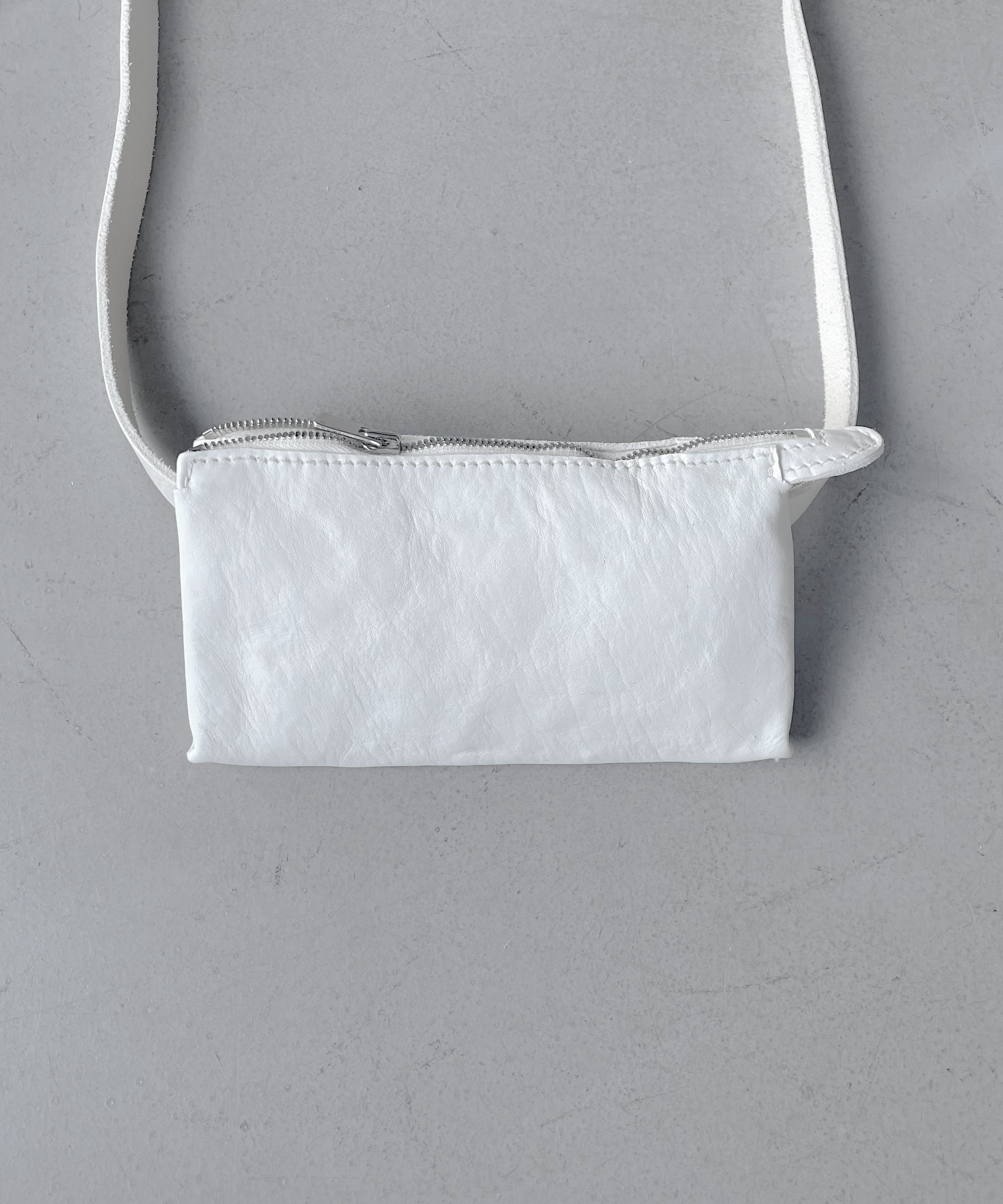 GUIDI Soft horse & groppone full grain "WHITE"