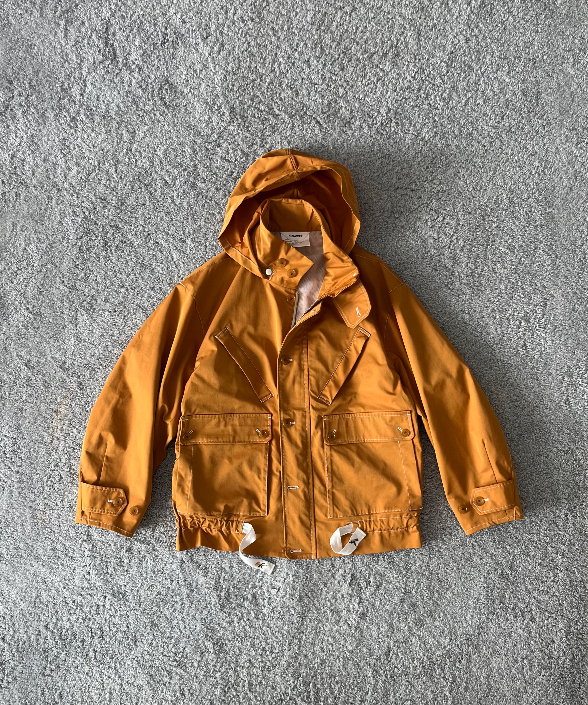 DIGAWEL Mountain parka "OCHER"