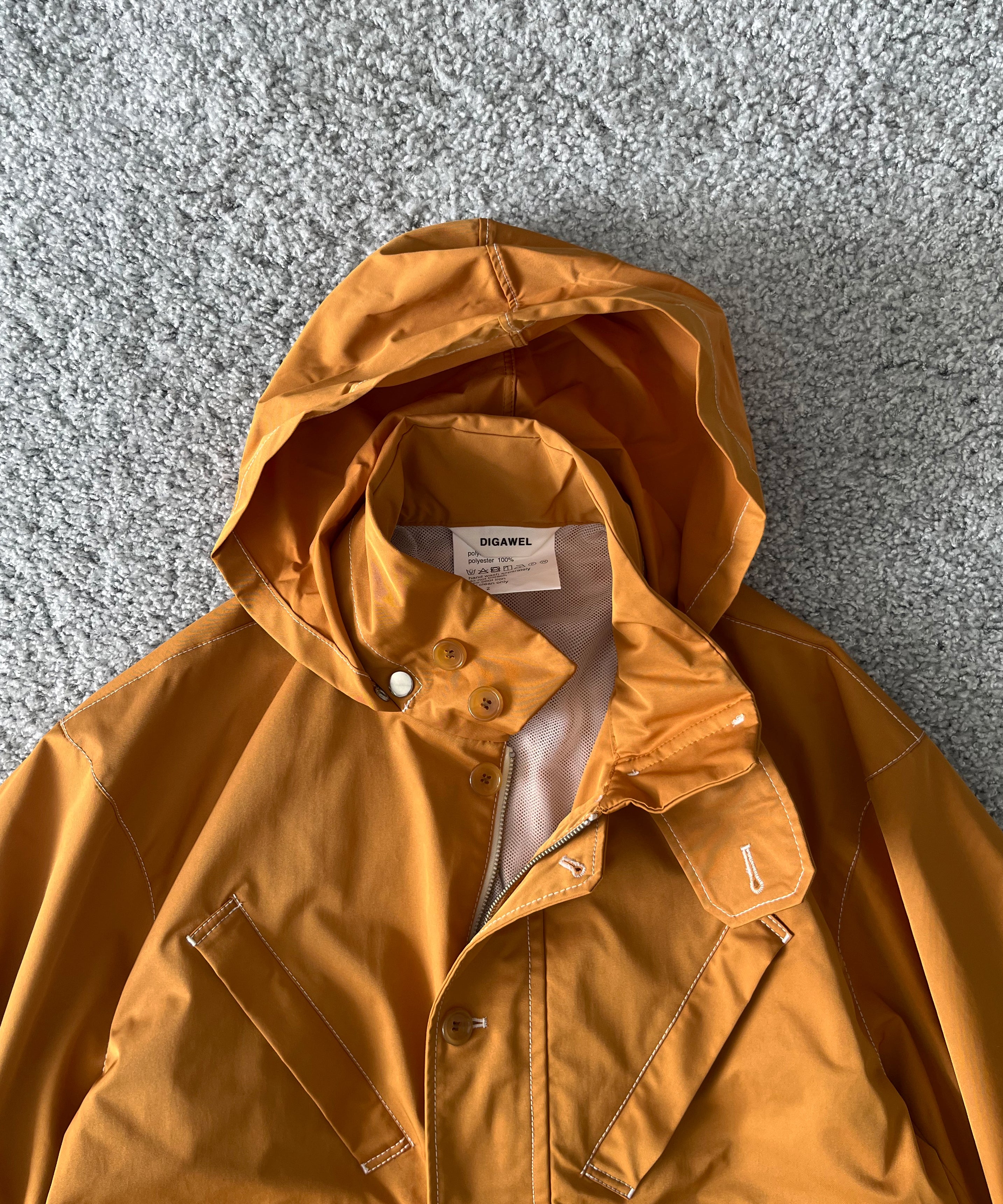 DIGAWEL Mountain parka "OCHER"