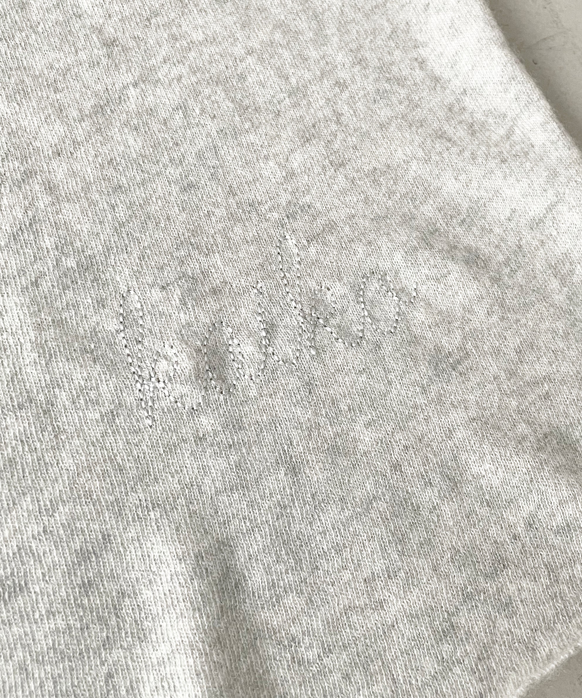 KAIKO Cashmere stole "L.FIGURE"