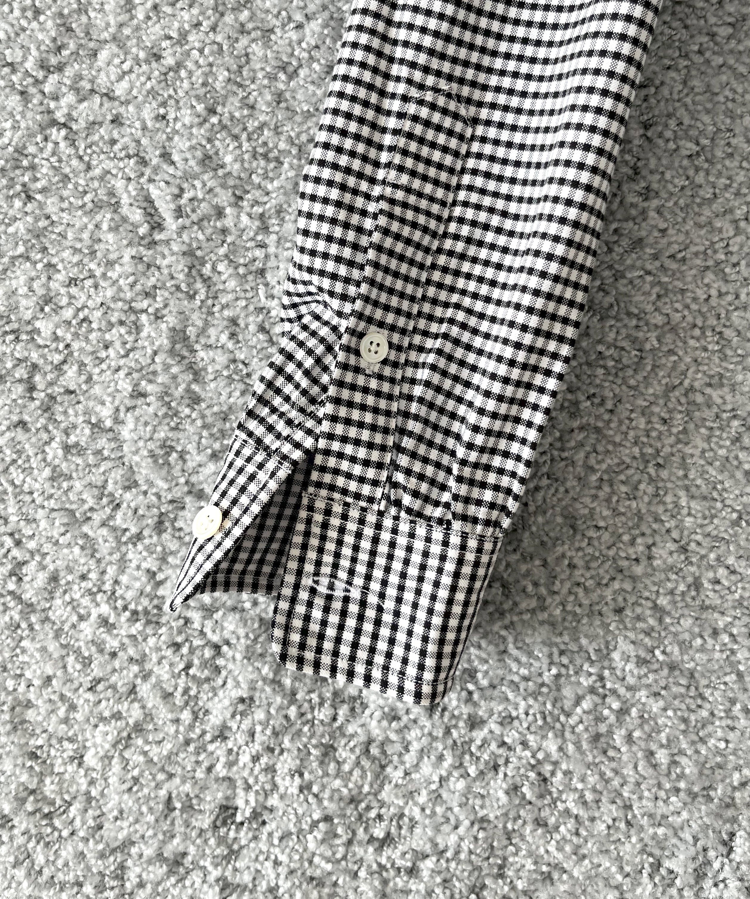 KAIKO Regular collar shirt "BLACK"