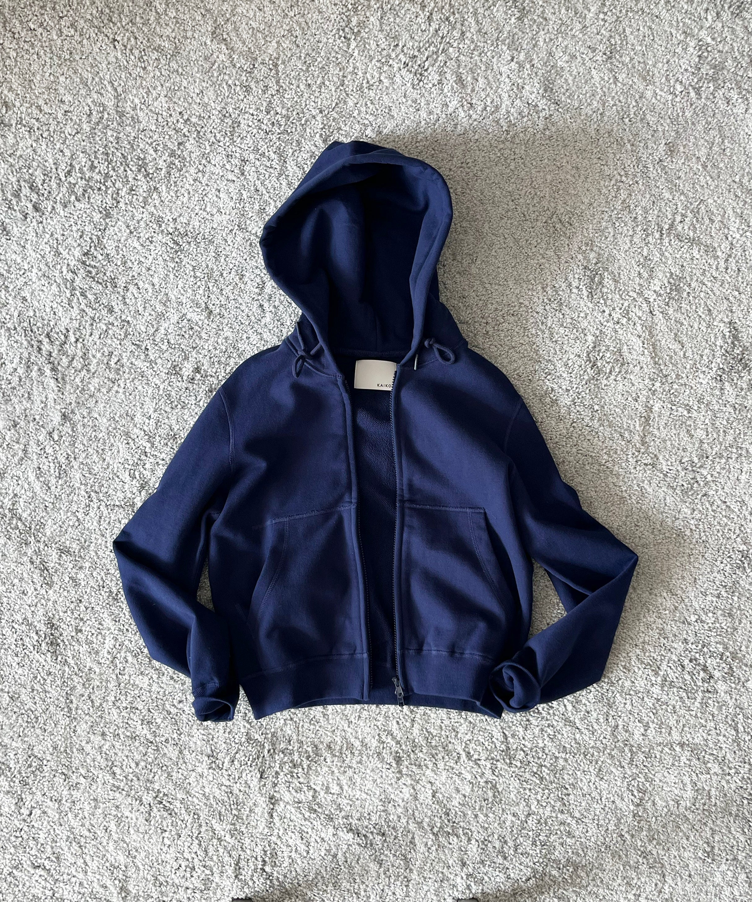 KAIKO Double zip parka "NAVY"