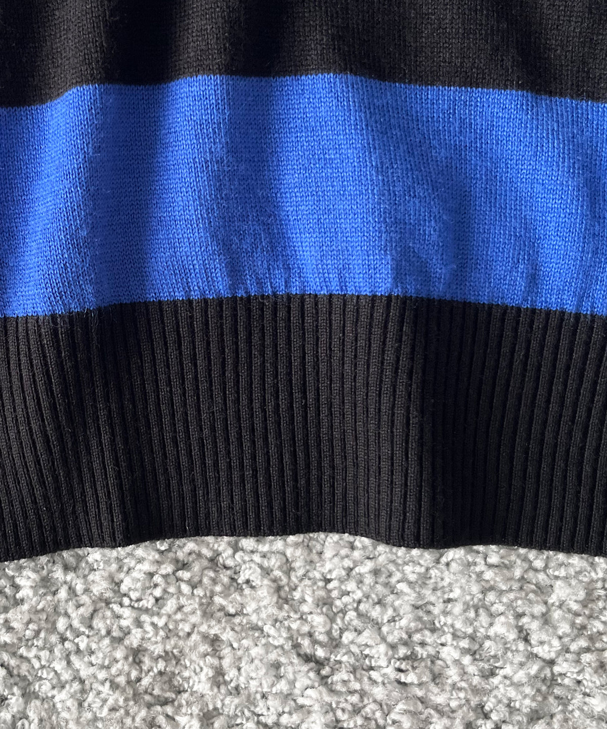 Gimaguas Fran stripes jumper "BLUE-BLACK"