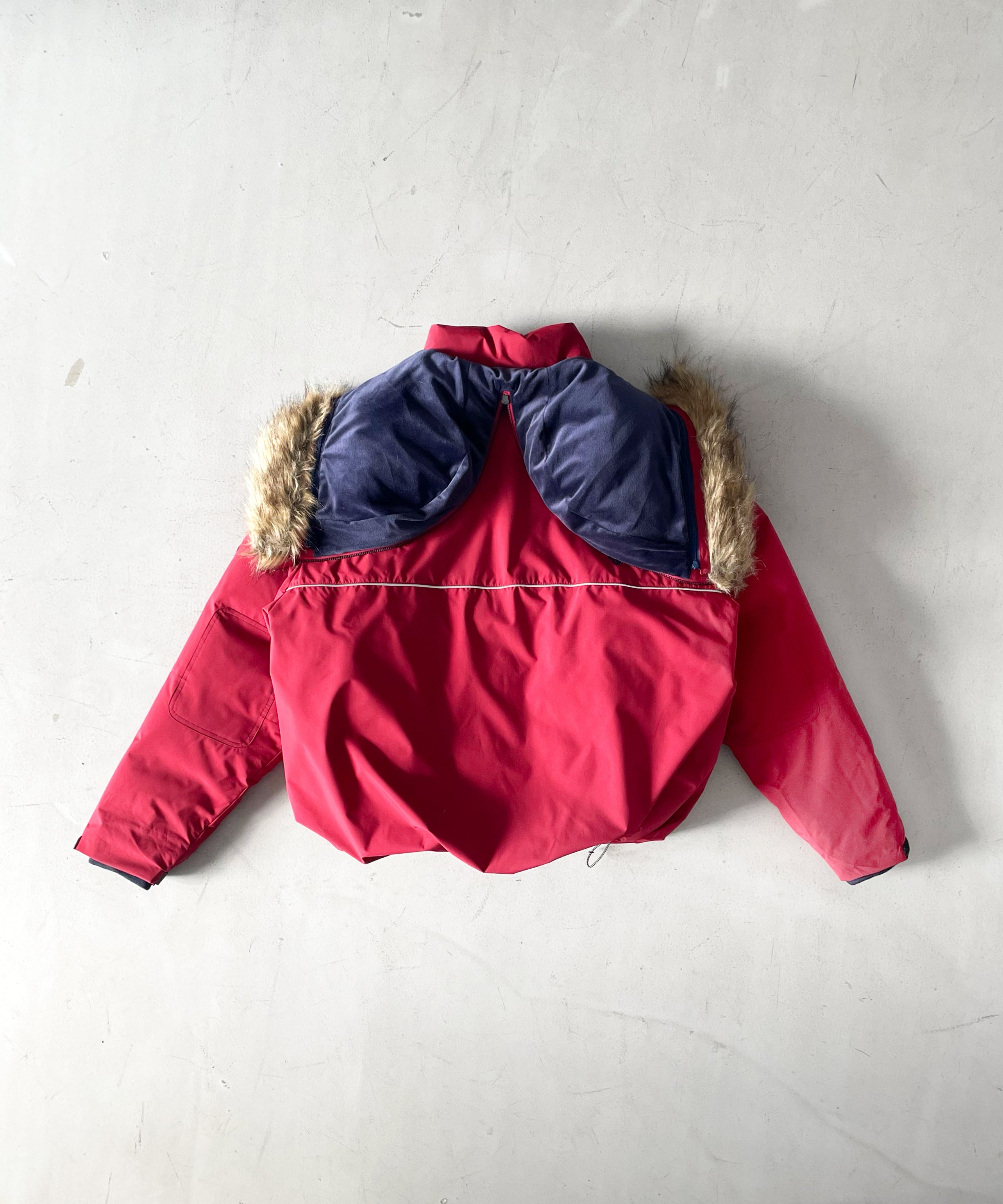 Evisen Skateboardsゑ 3-way n3b evi down jacket "RED"