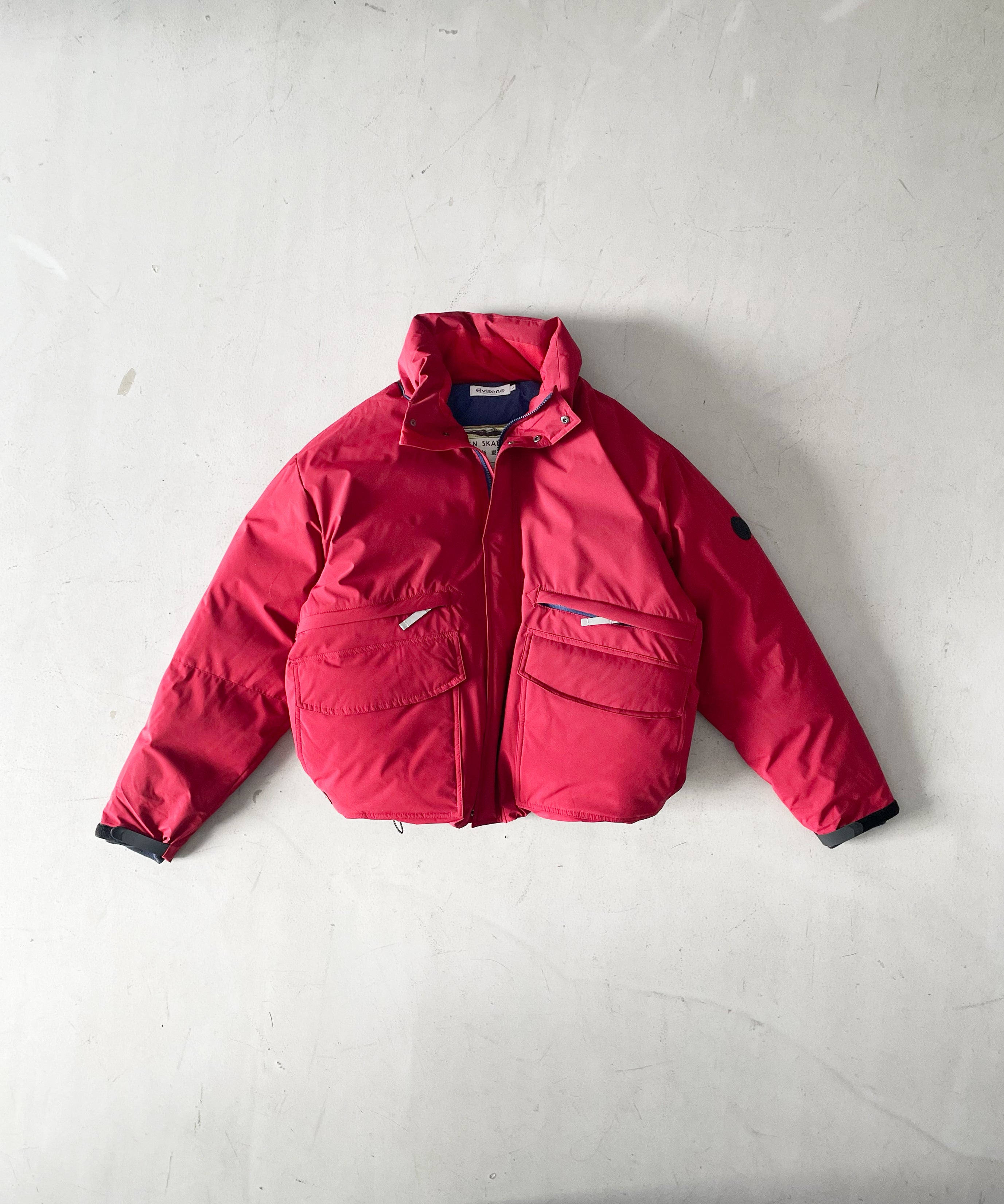 Evisen Skateboardsゑ 3-way n3b evi down jacket "RED"