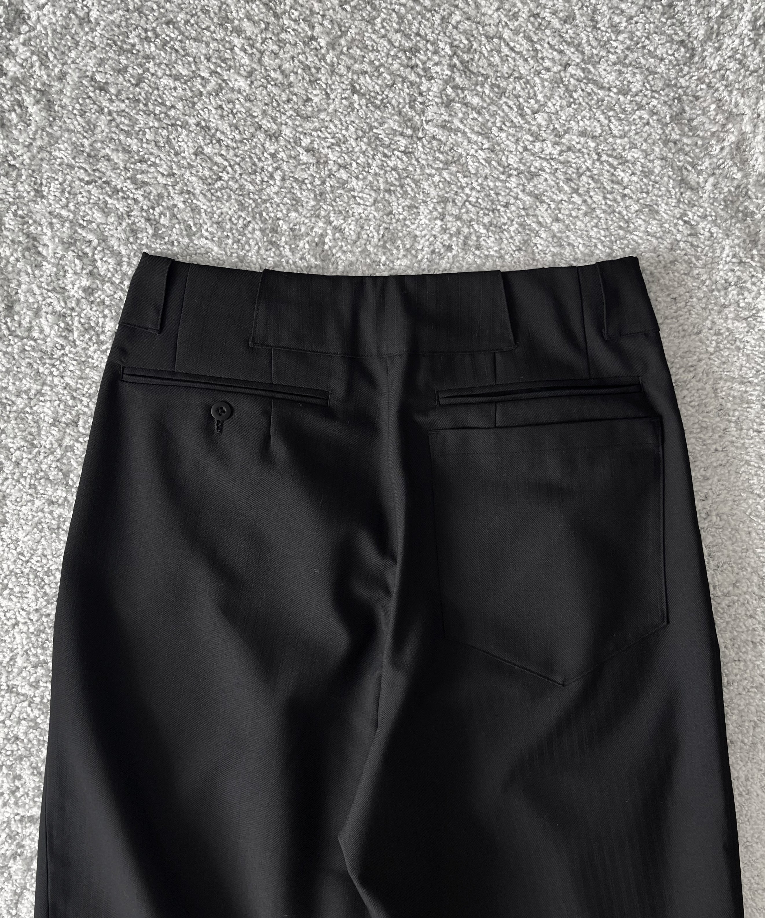 ABELIA EDOWARD GOUCHA Baseball slacks "BLACK"