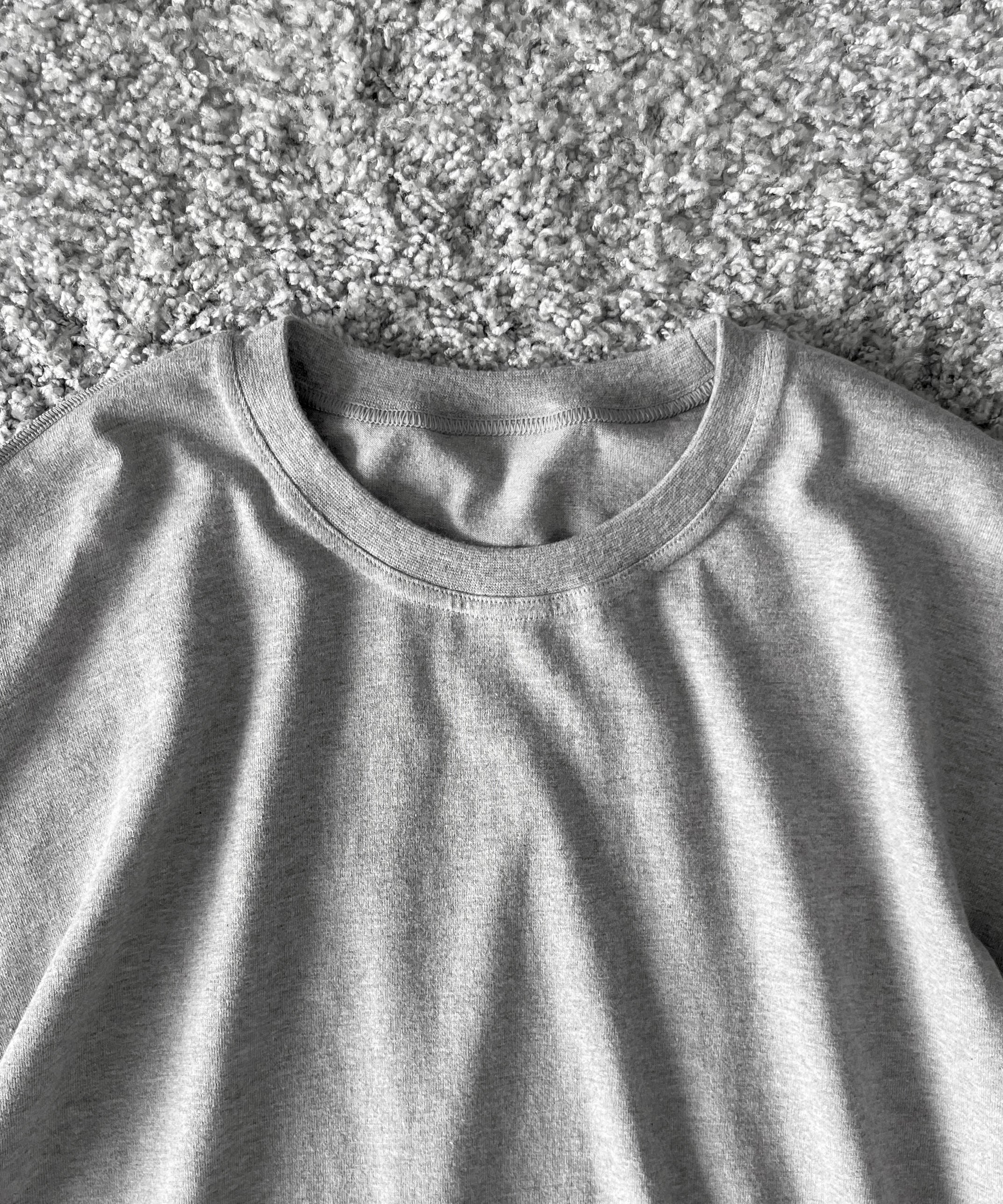 ABELIA EDOWARD GOUCHA Classic ls t-shirt "GREY"