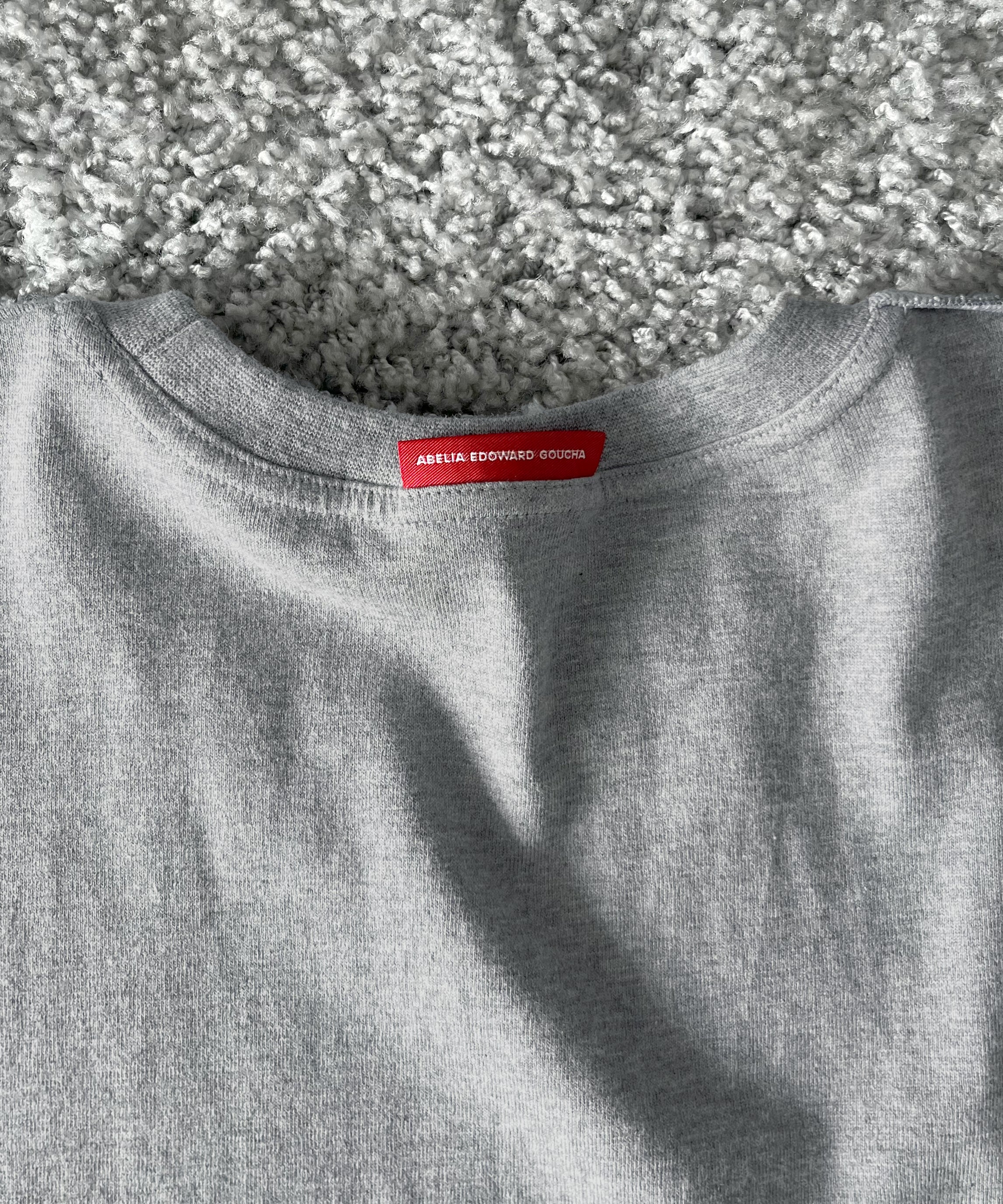ABELIA EDOWARD GOUCHA Classic ls t-shirt "GREY"