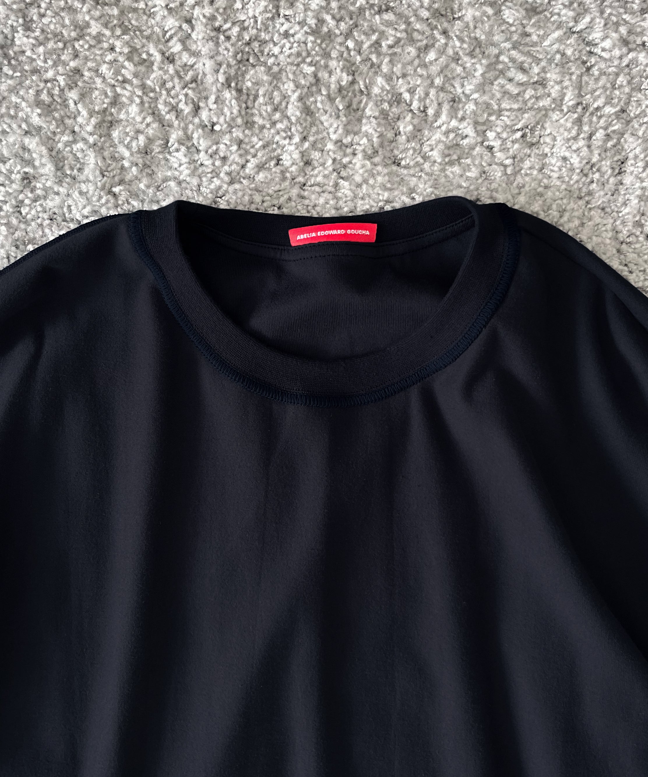 ABELIA EDOWARD GOUCHA Classic ls t-shirt "SUMI (CHARCOAL)"