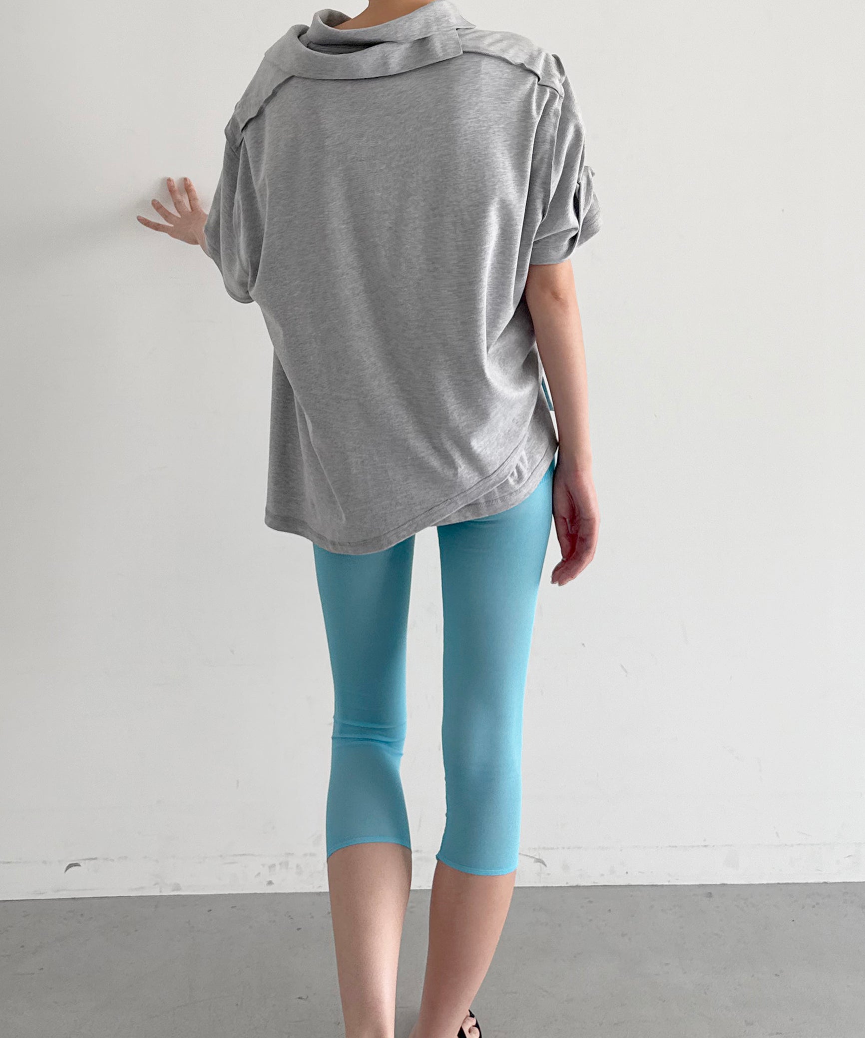 NATASHA ZINKO Double polo "GREY"
