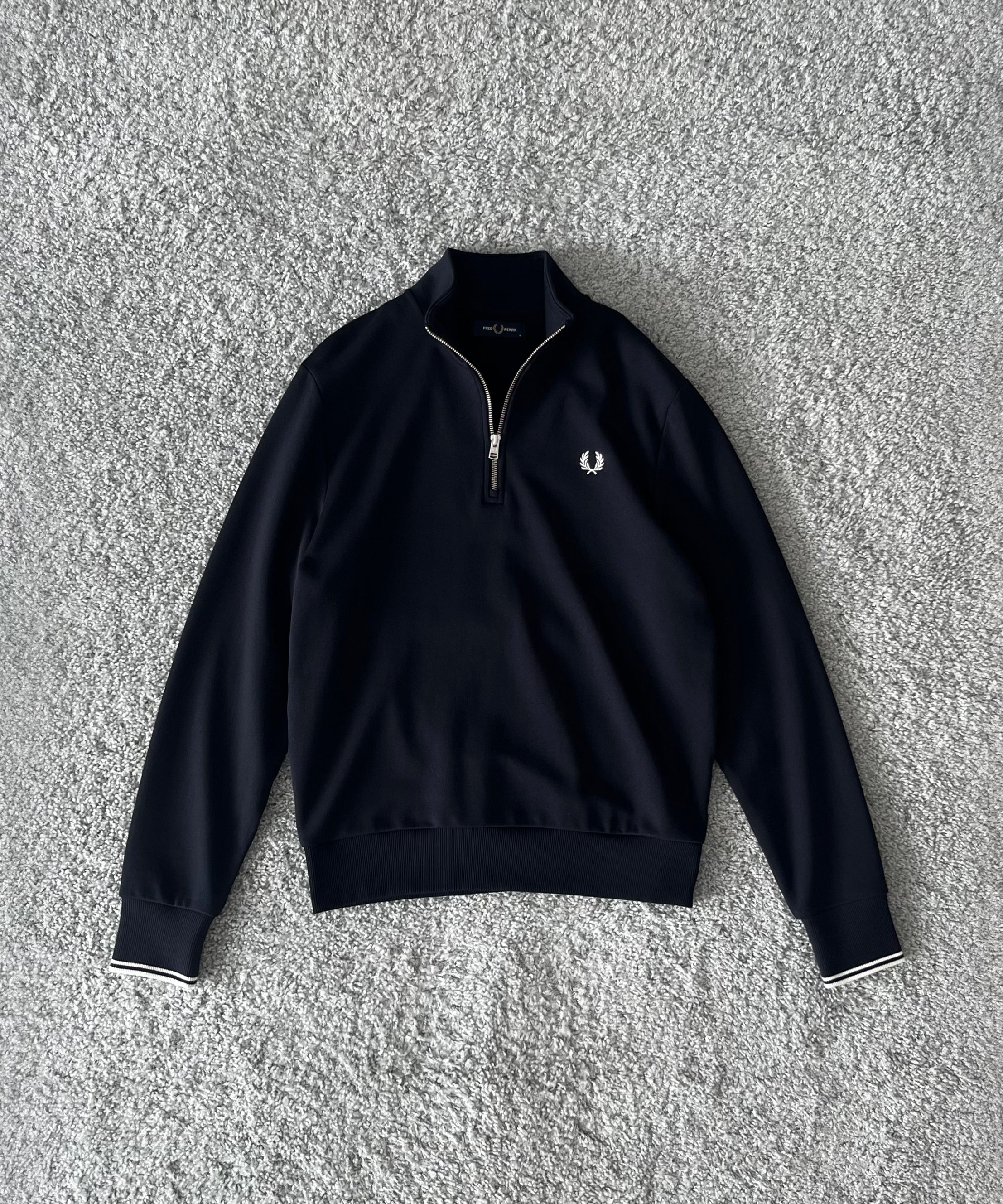 FRED PERRY【フレッドペリー】 Half zip sweatshirt 