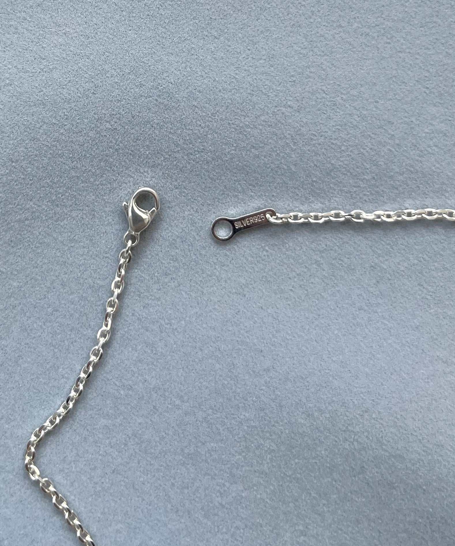 SHRINE Cross chain necklace "SILVER"