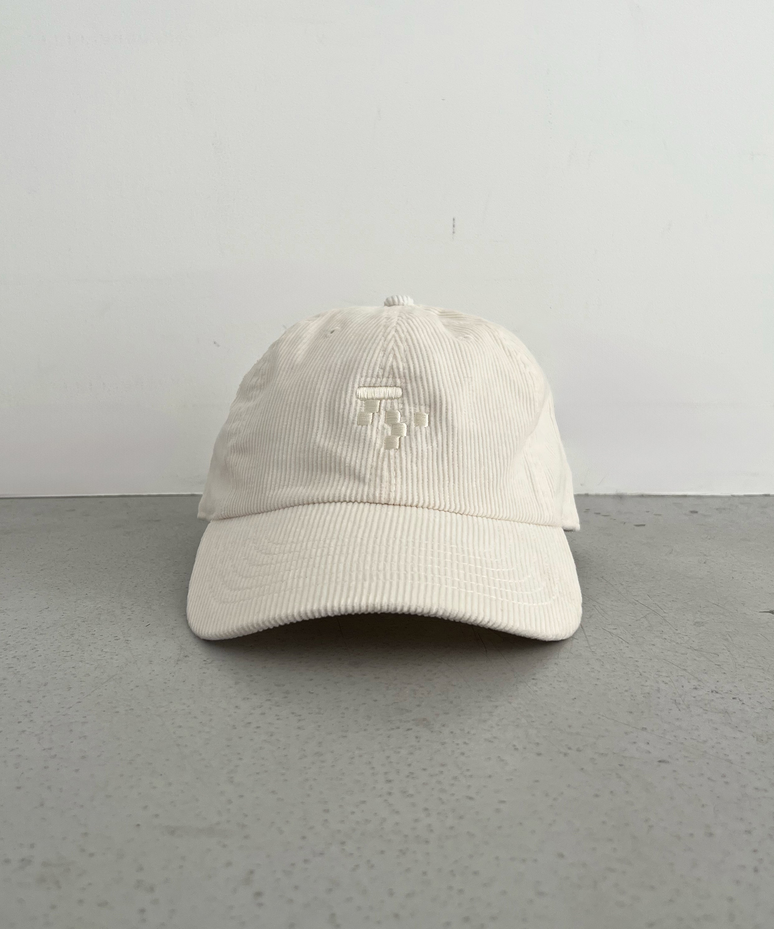 KAIKO Ty cap corduroy "O.WHITE"