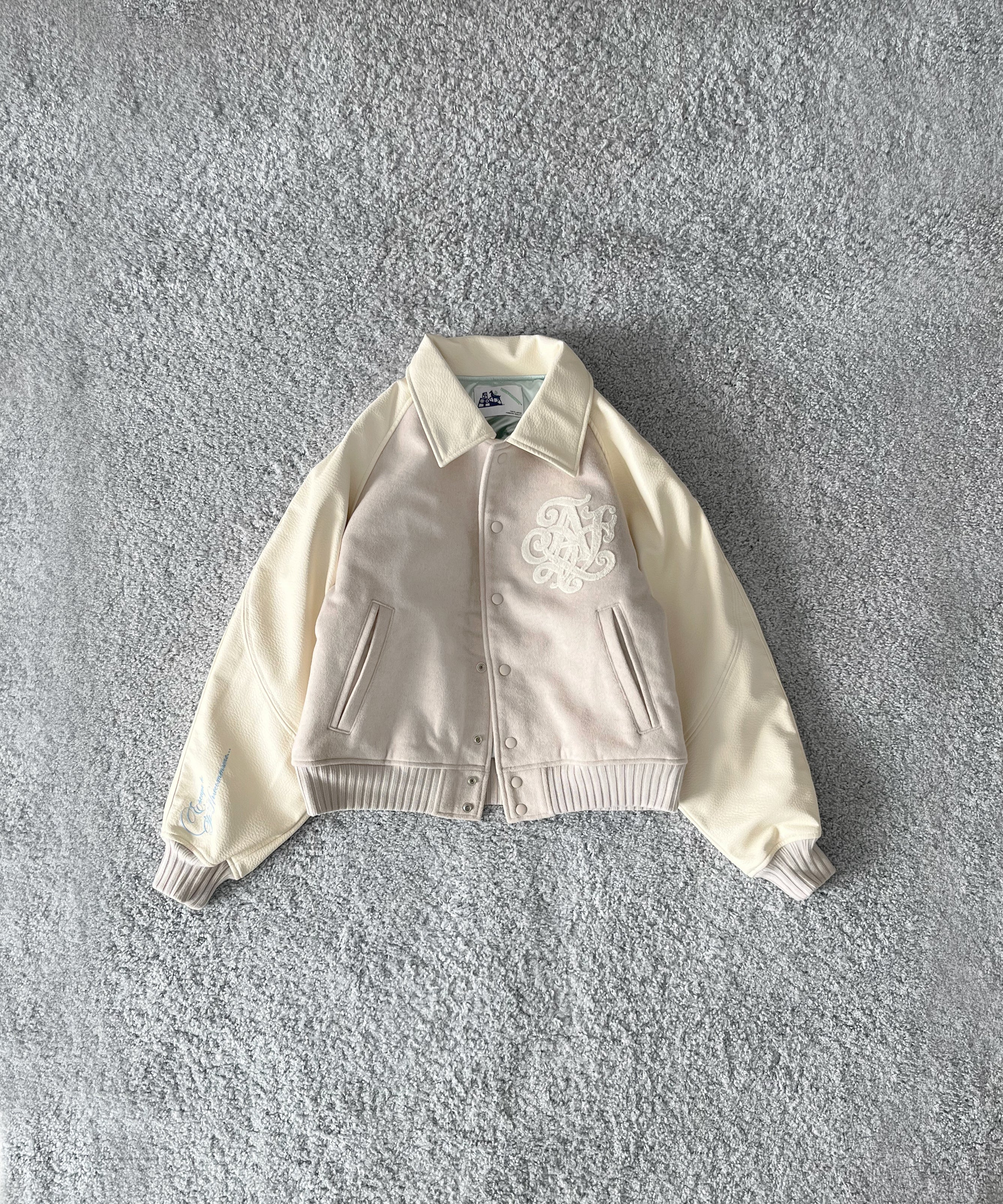 FAF(FAKE AS FLOWERS) Tnc team jacket "BLACK"