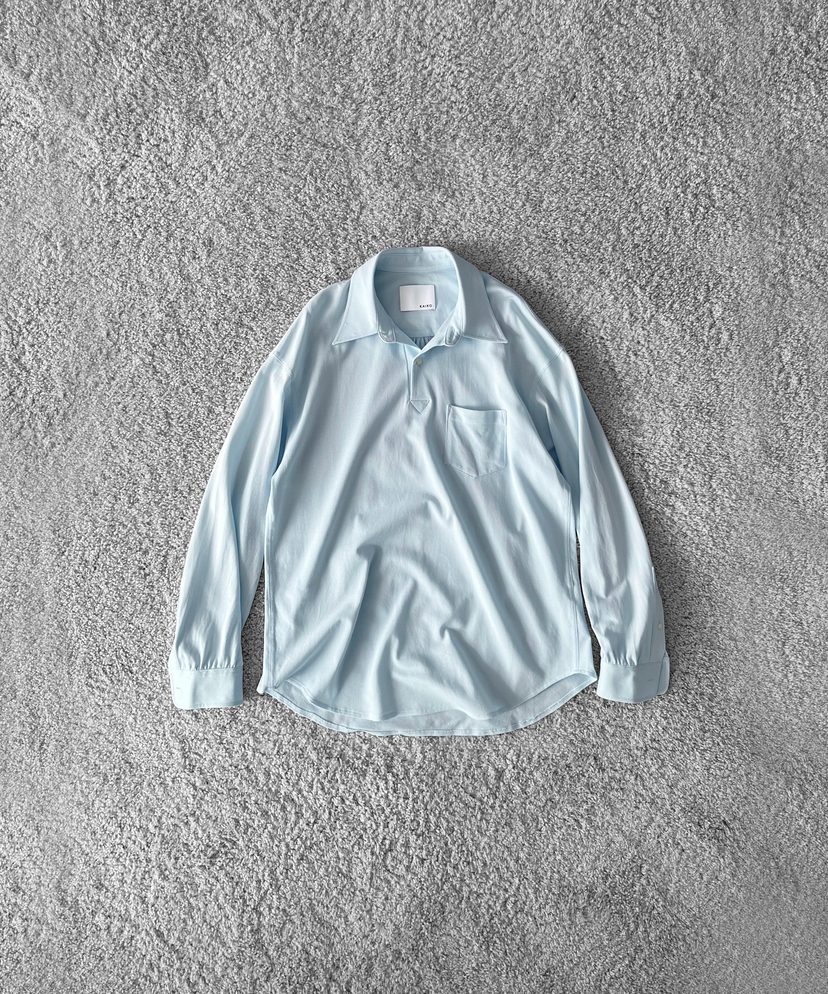 KAIKO Polo neck shirt "L.BLUE"