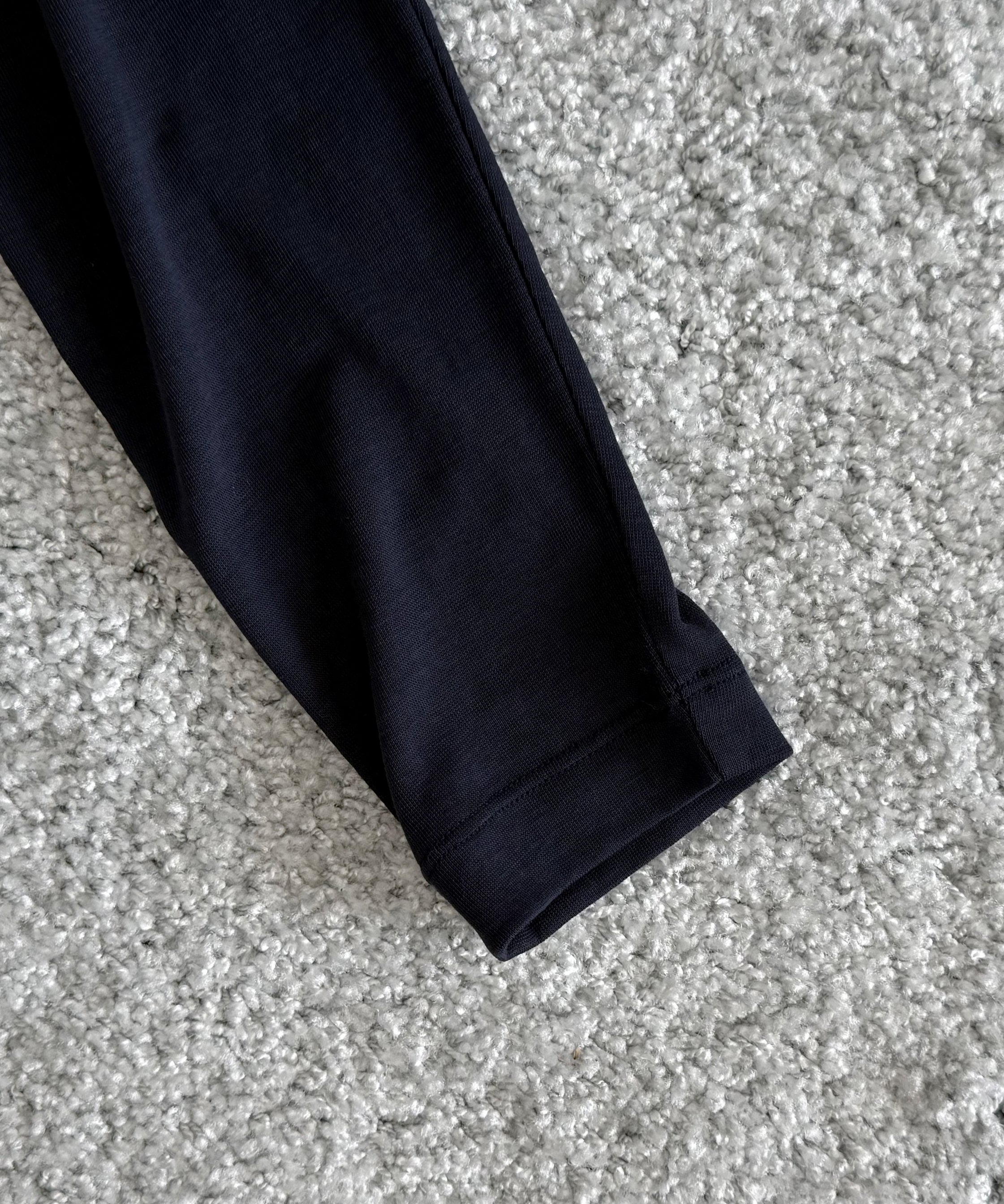 Fax Copy Express Afternoon stretch relaxed top "NAVY"