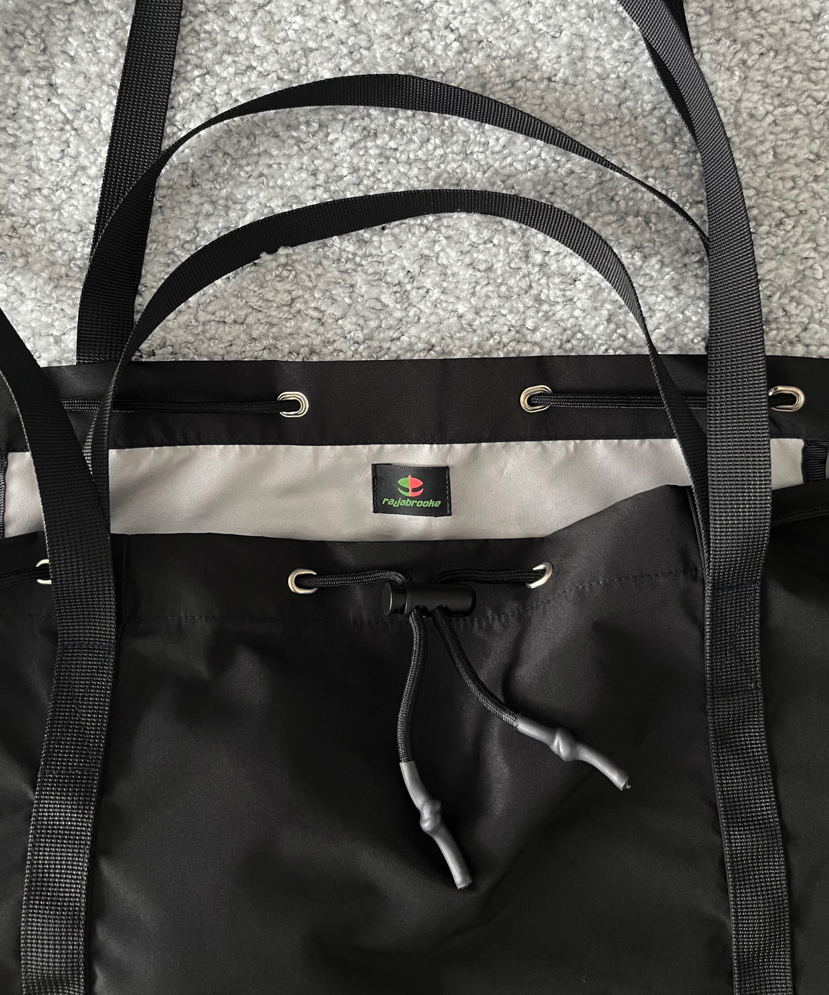 rajabrooke Waterproof bag "BLACK"