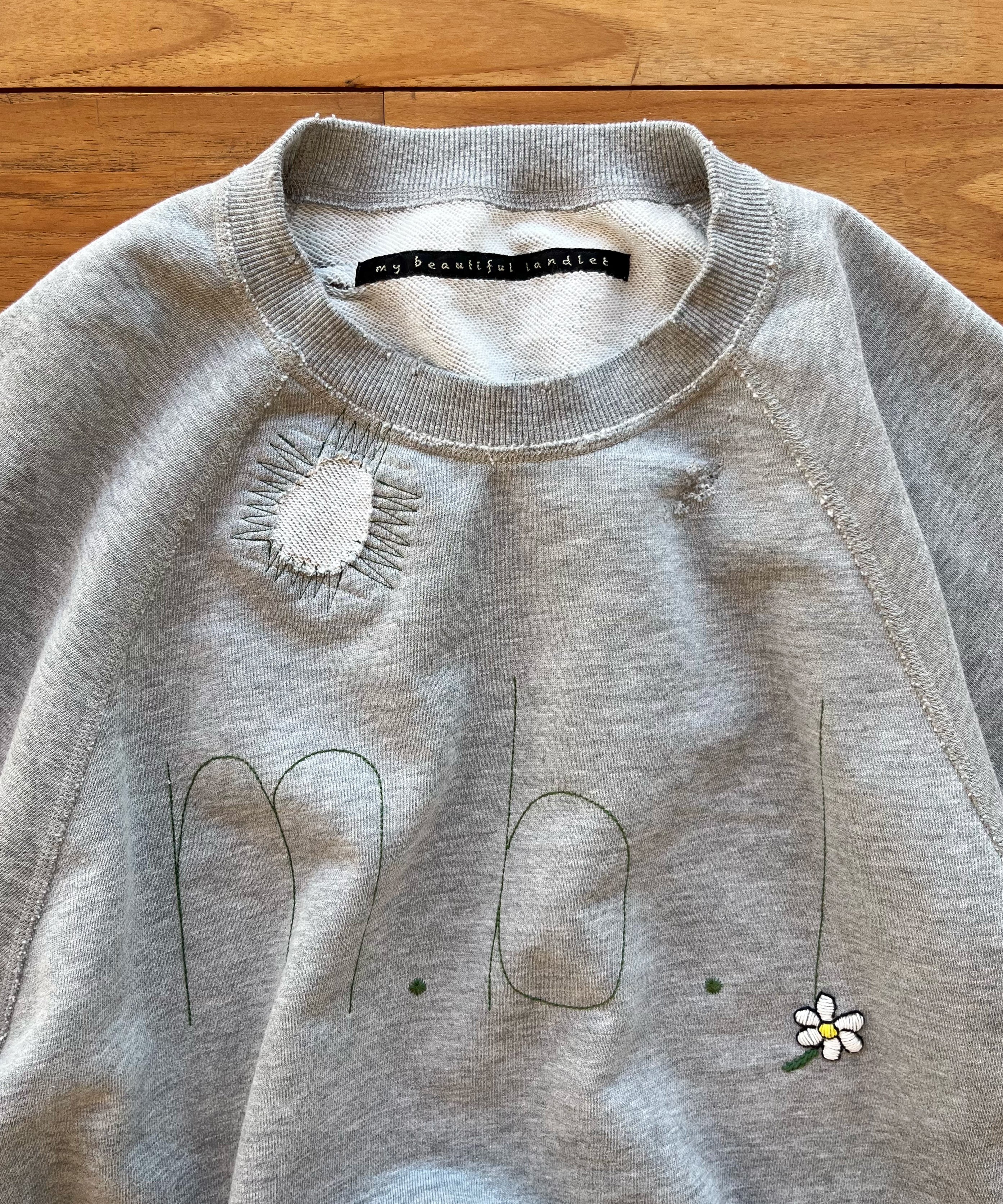 my beautiful landlet Mbl sweat shirt "GRAY"