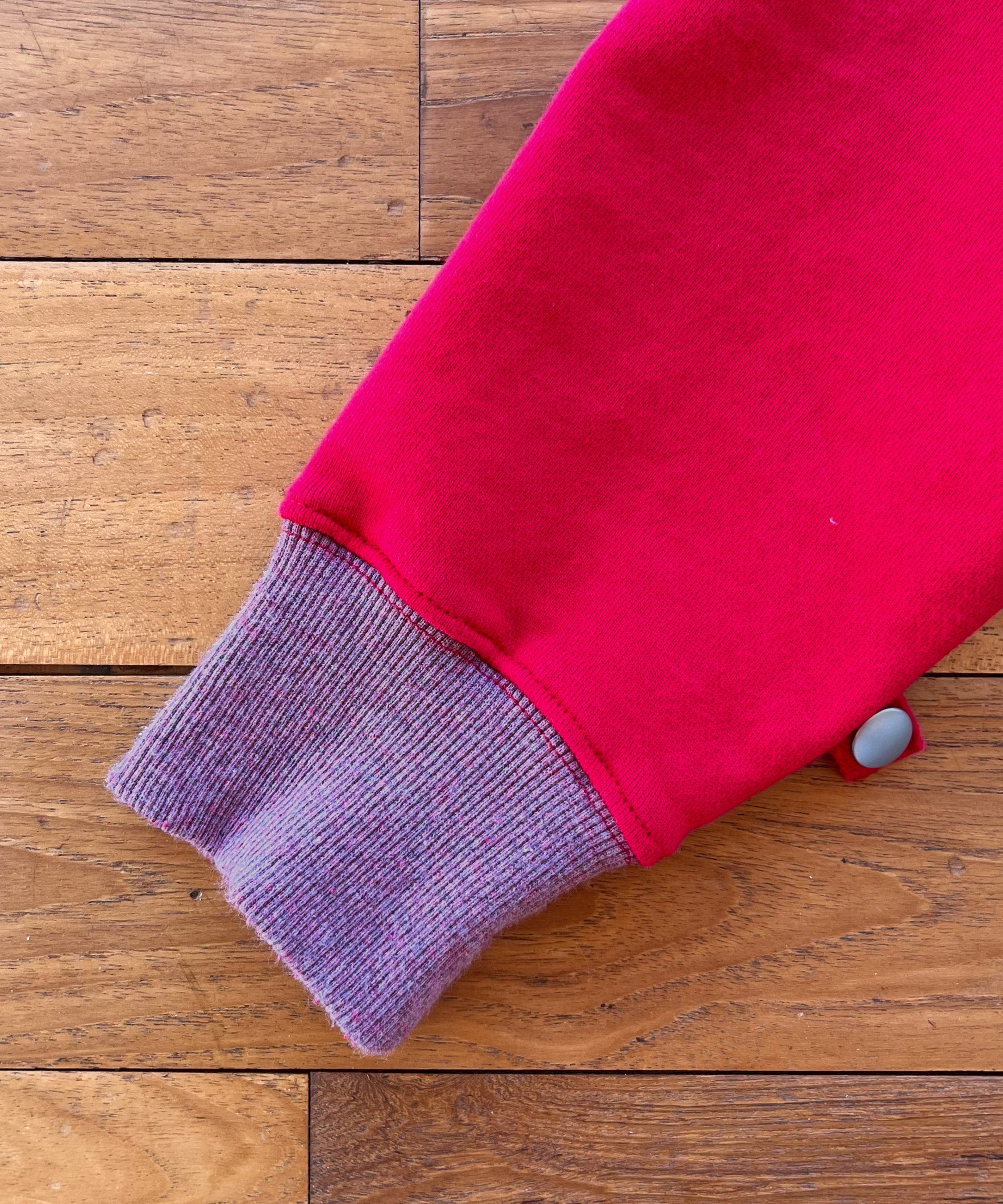 PHINGERIN Half-zip collar sweatshirt dyed heather "B:RED"