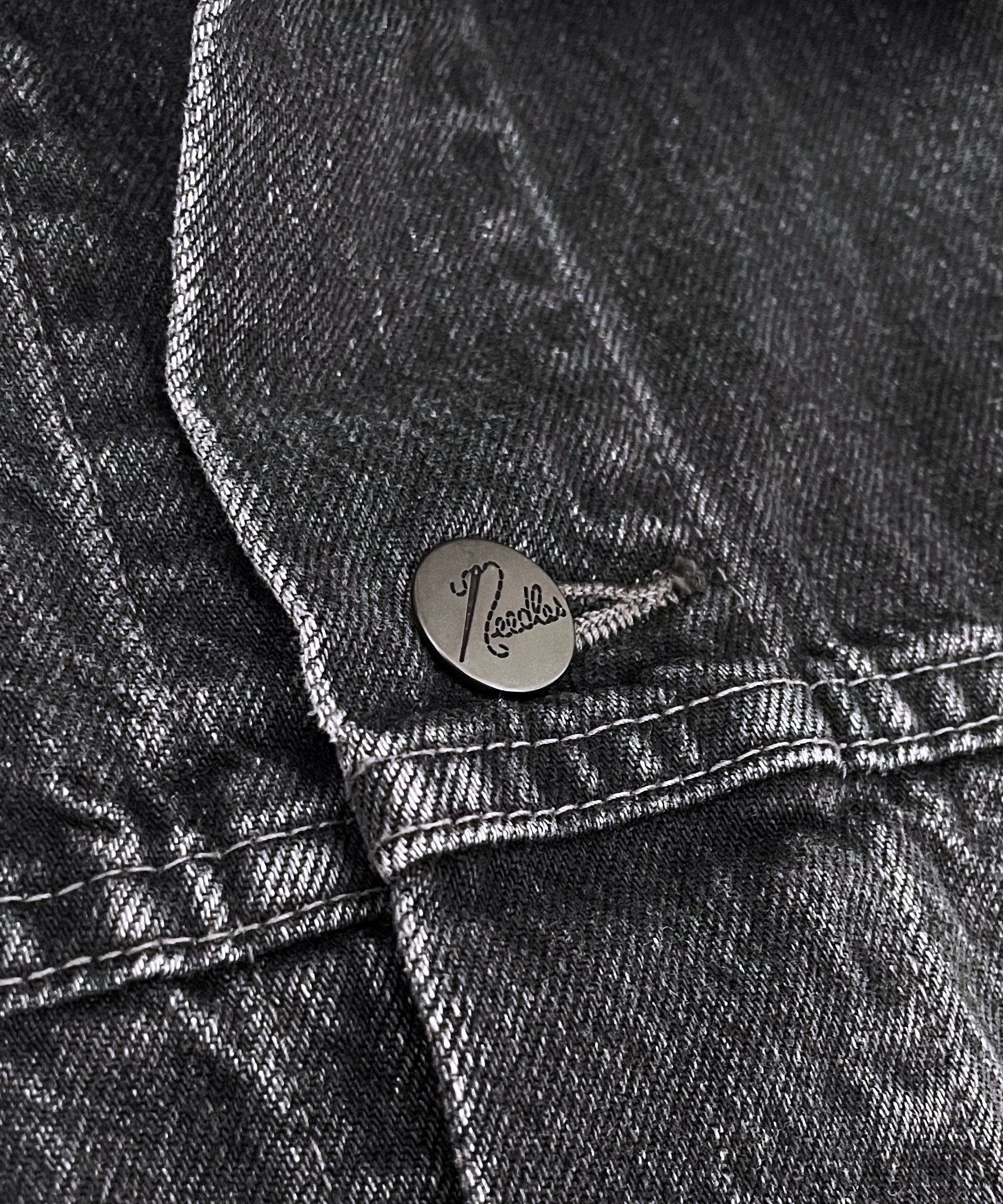 NEEDLES Darts jean jacket - 12oz denim "BLACK"