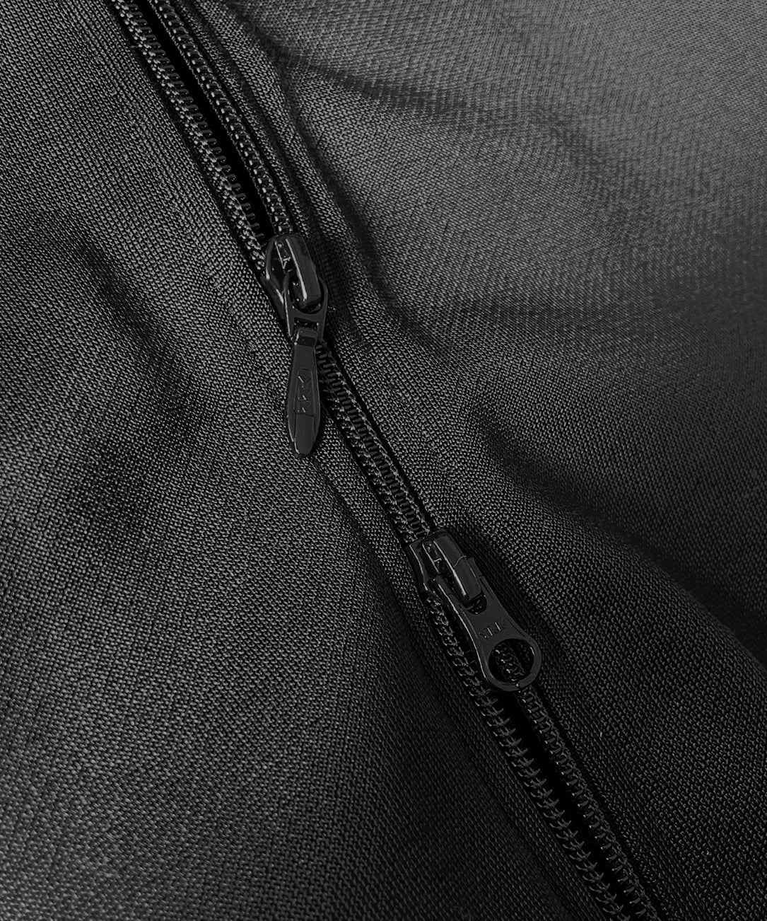 NEEDLES Zipped hoody - bright jersey "BLACK"