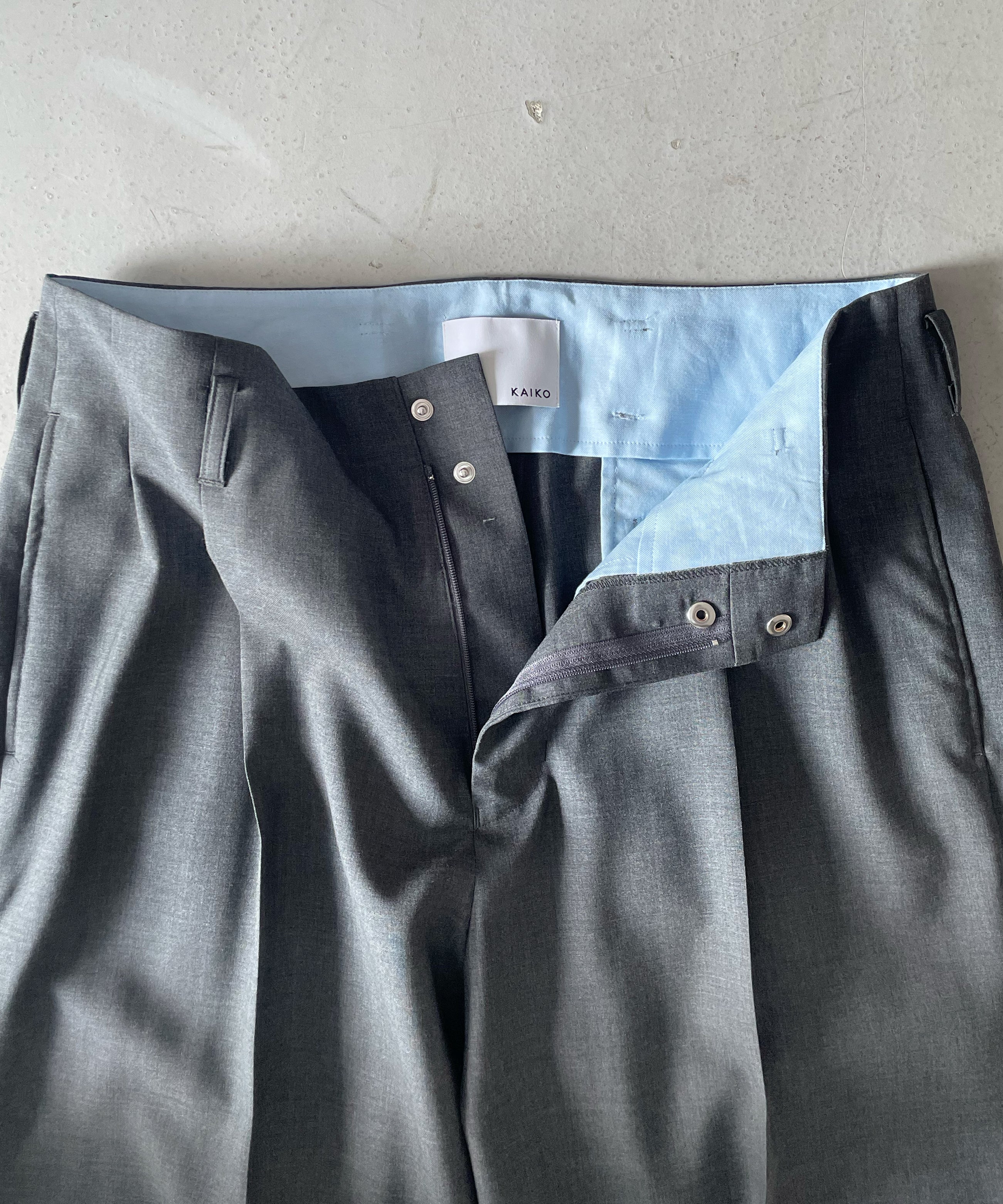 KAIKO Wool wide slacks "M.FIGURE"