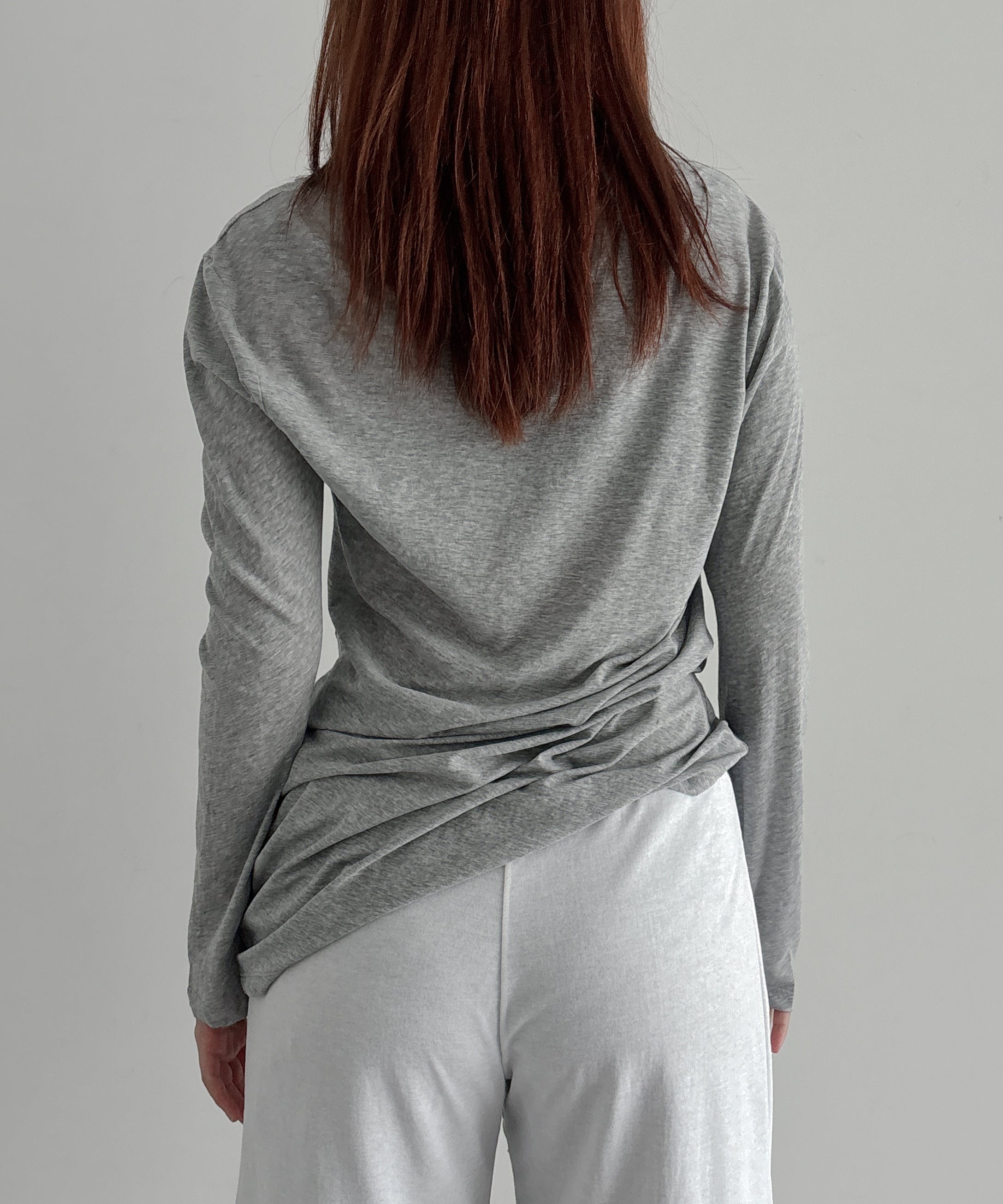 ULIKASANCTUS 3-pocket t shirt "GREY"