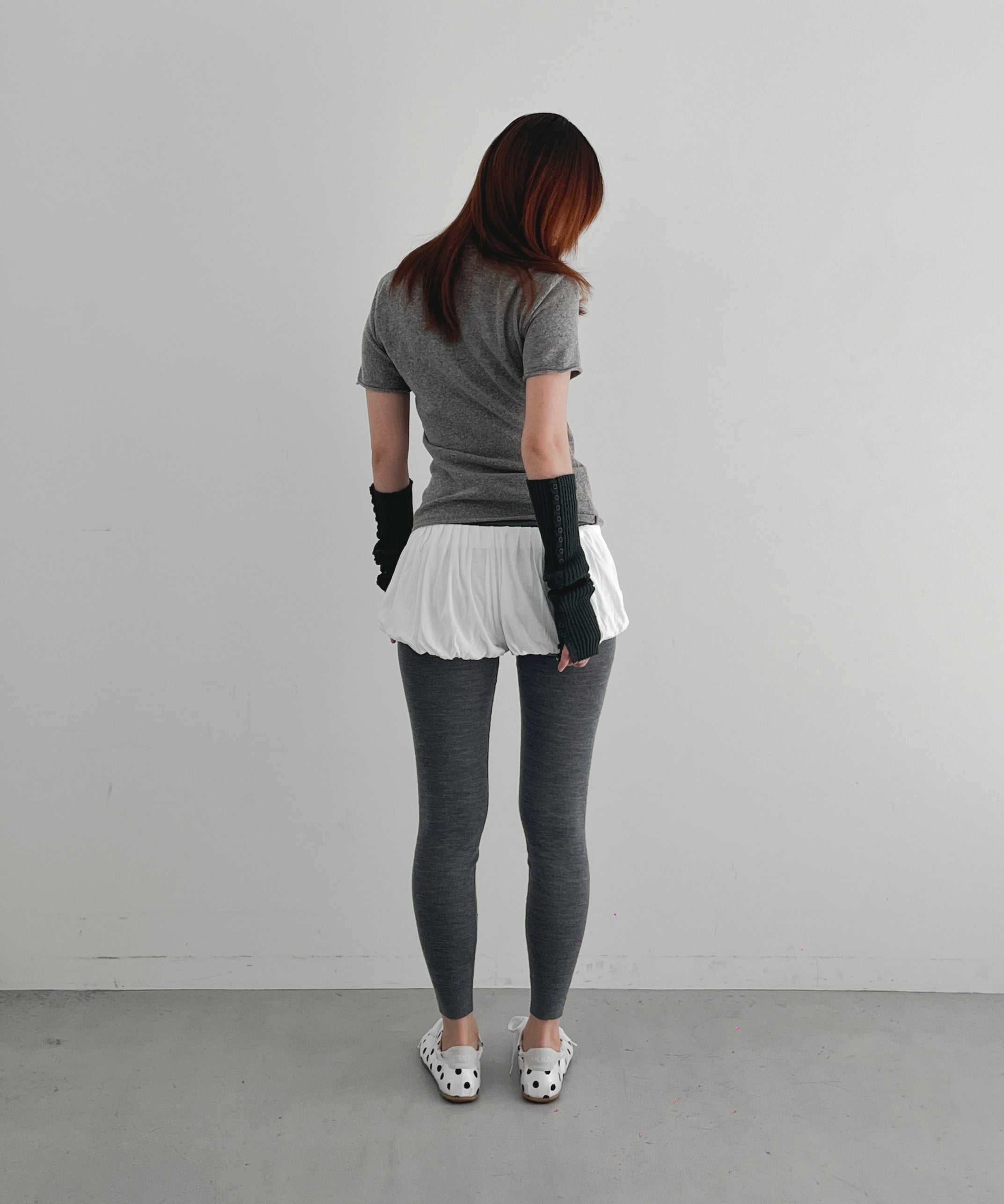 Gimaguas Oni shorts "WHITE"