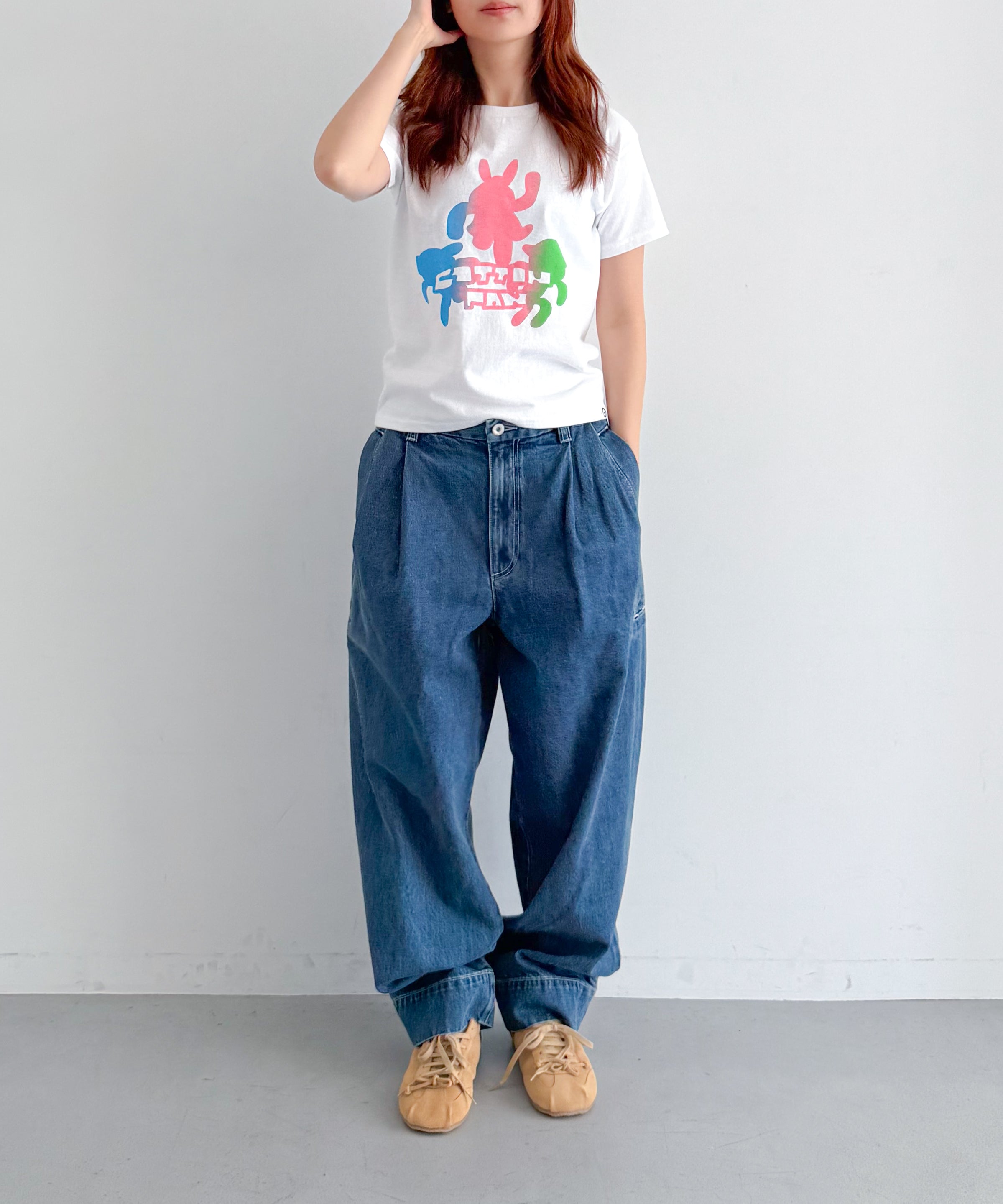 COTTON PAN Girl "WHITE"