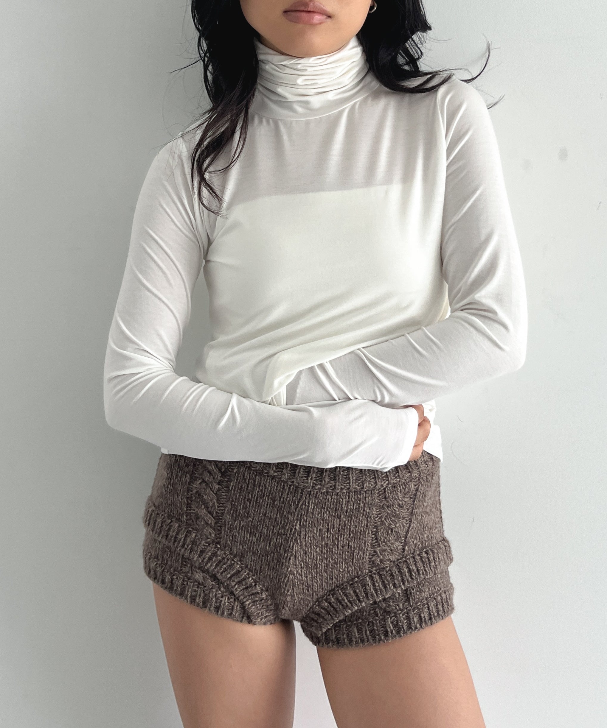 Baserange Turtleneck "UNDYED"