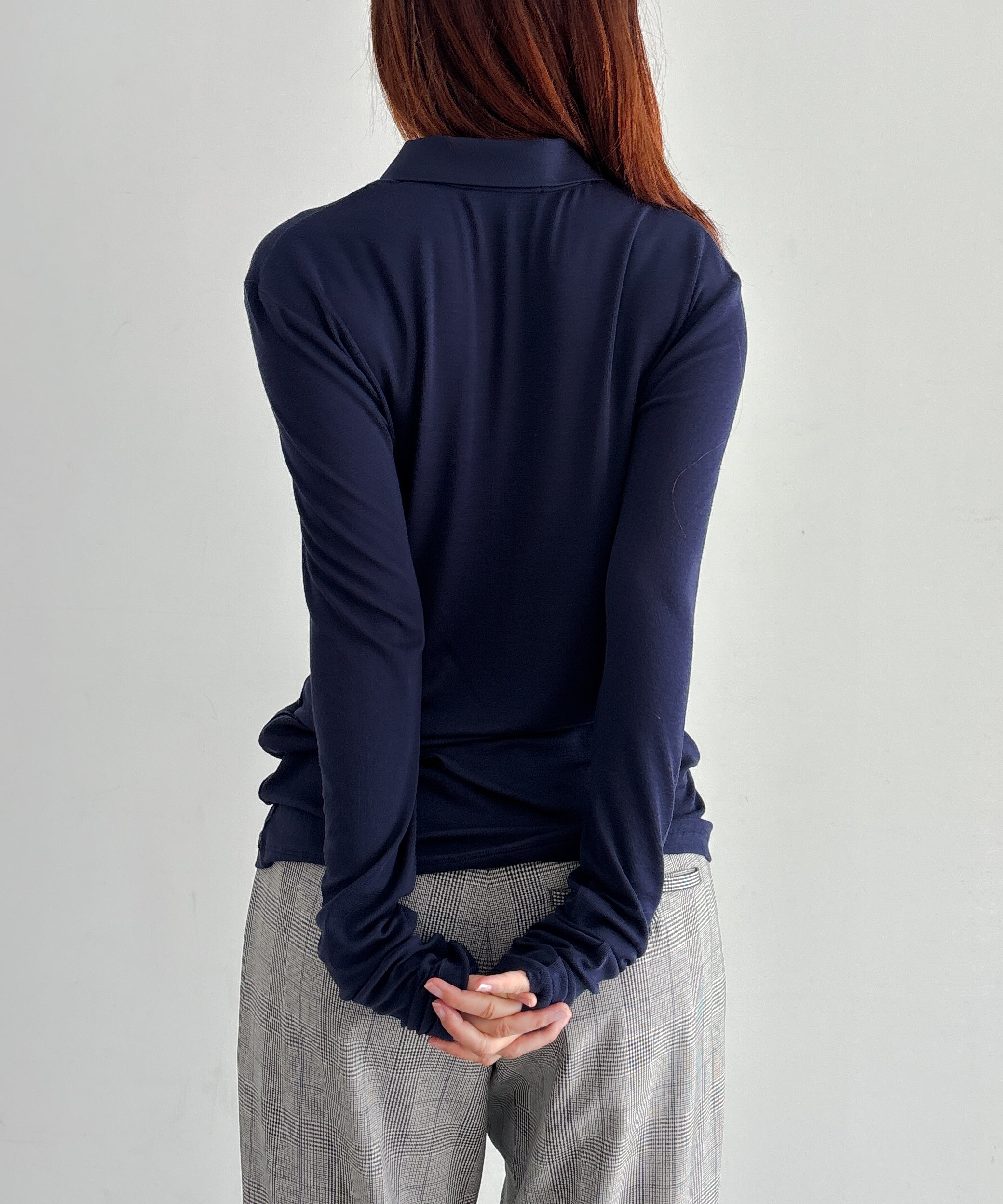 entire studios Ls polo "INK"
